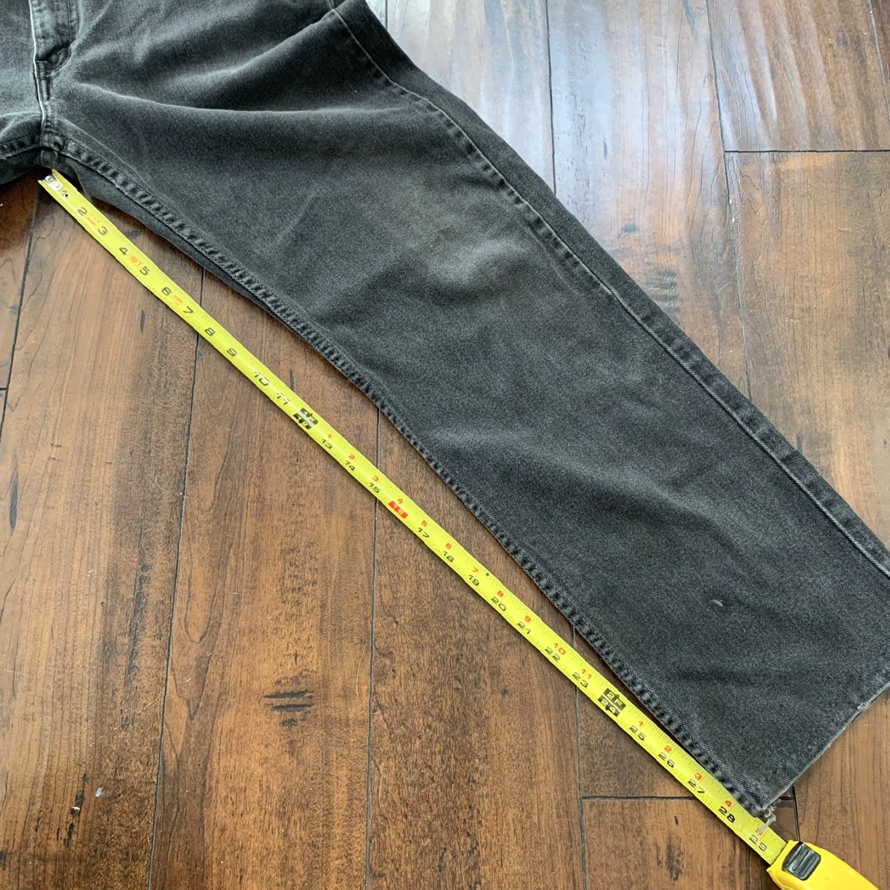 Levi's VINTAGE Levi's Jeans Main Selling Point Levi's 501/550 Category Jeans Adult Regular 34x32 Black 90s Mens Size US 34 / EU 50 - 4 Thumbnail
