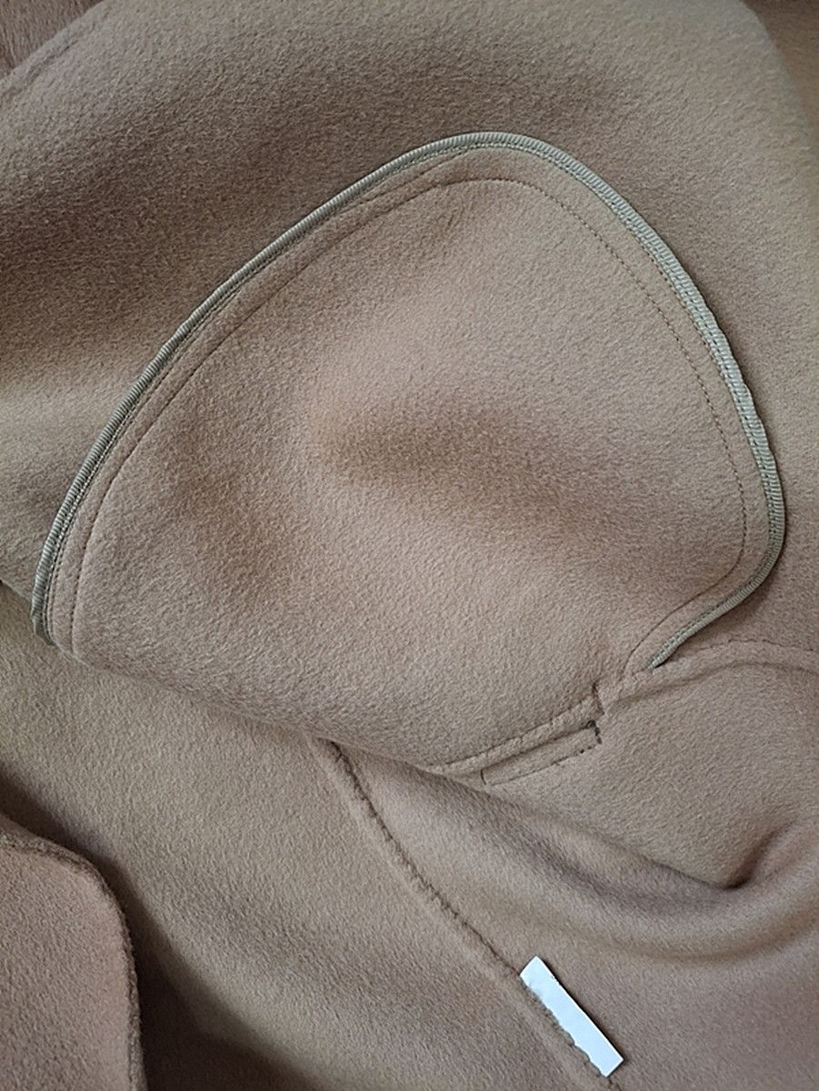 Armani Armani Jeans Wool Women's Camel Coat 46 Size XL / US 12-14 / IT 48-50 - 10 Thumbnail