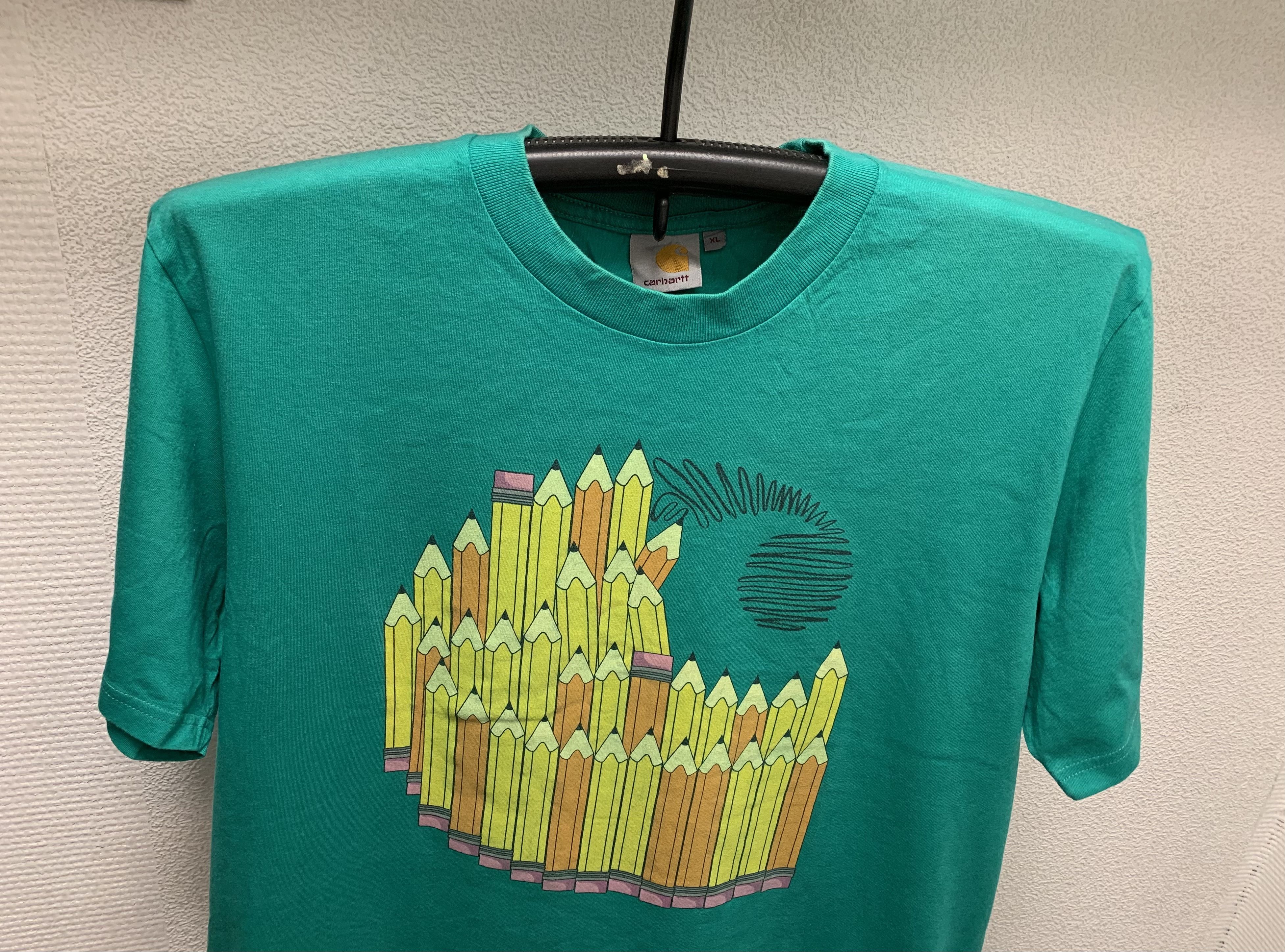 Carhartt Carhartt vintage pencil tie green t-shirt Xl sz Size US XL / EU 56 / 4 - 3 Thumbnail