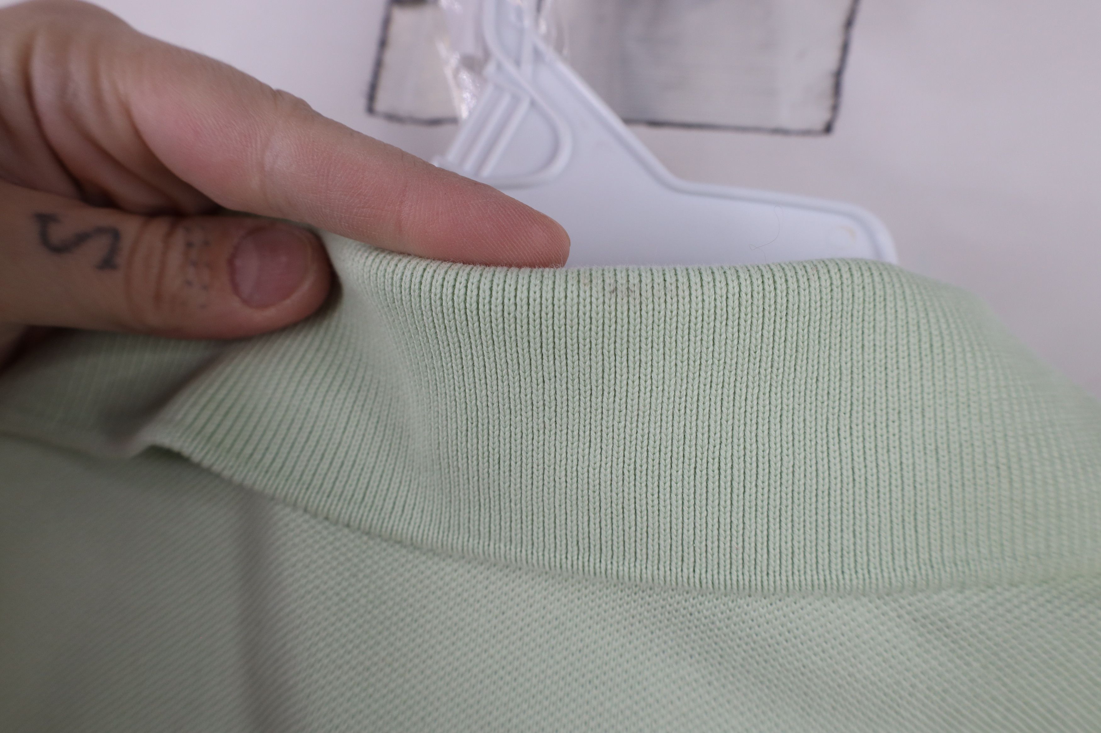 Lacoste × Vintage Lacoste Classic Fit Croc Logo Pique Cotton Polo Shirt Green Size US M / EU 48-50 / 2 - 7 Thumbnail