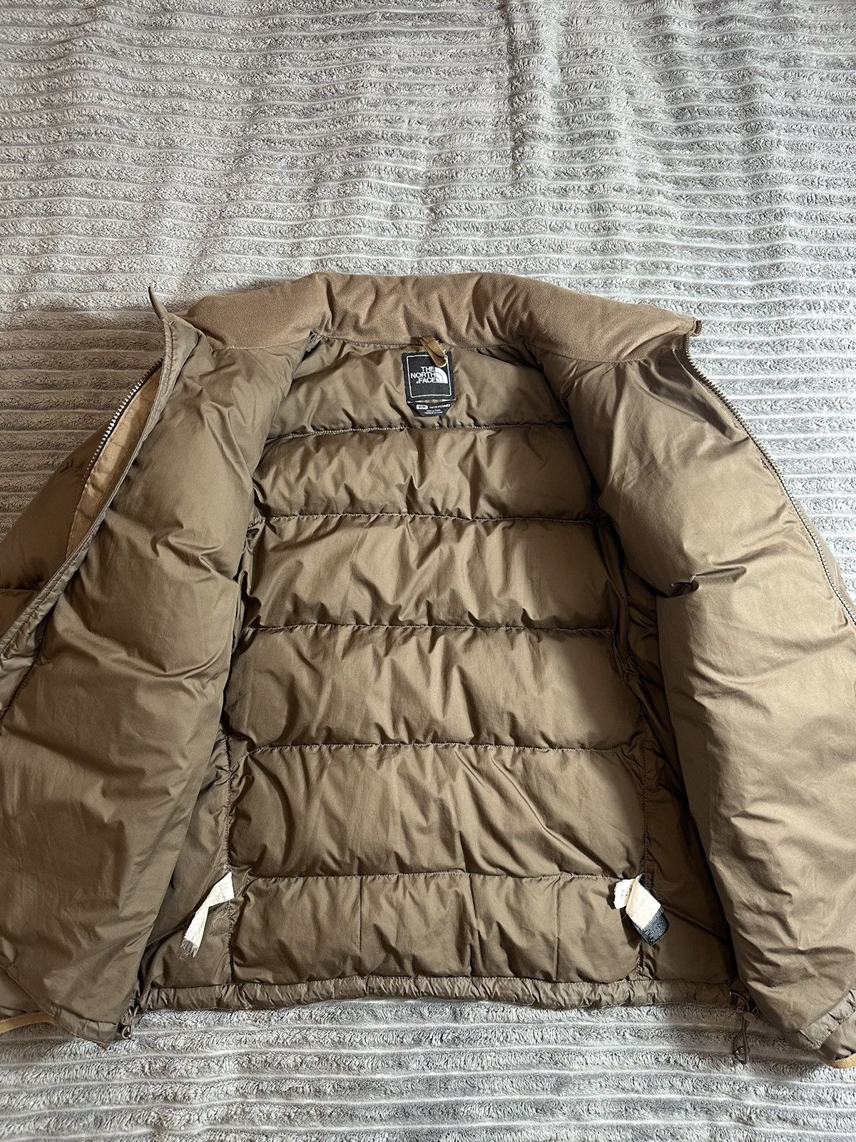 The North Face Brown Vintage 550 Puffer Down Jacket