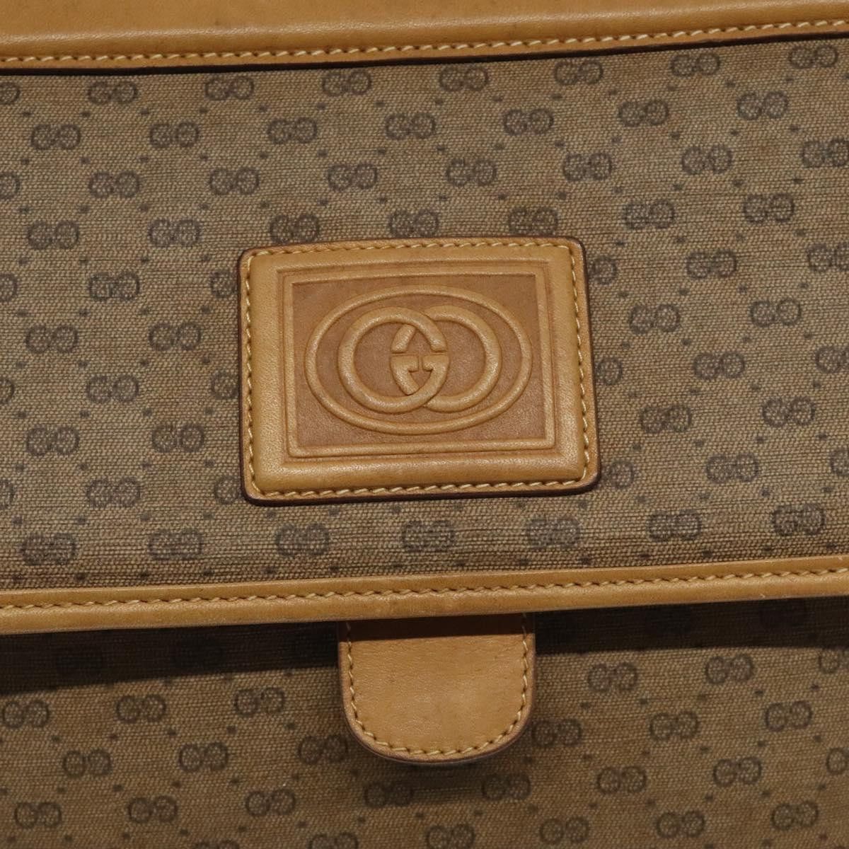 Gucci GUCCI GG Supreme Shoulder Bag Pvc Beige Gold 001 261 001 261 Size ONE SIZE - 15 Thumbnail