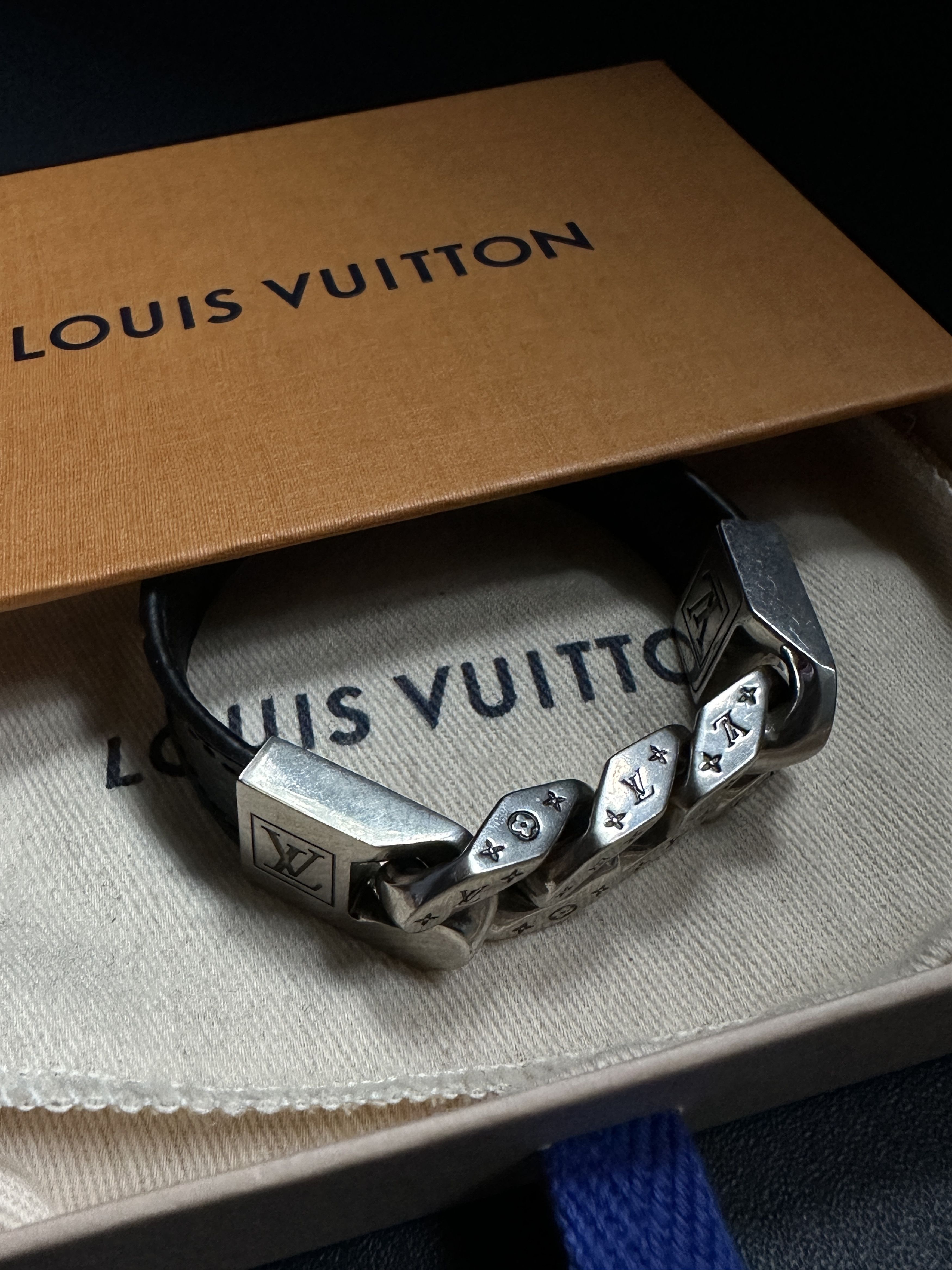 Louis Vuitton, Accessories, Louis Vuitton Monochain Reverso Bracelet