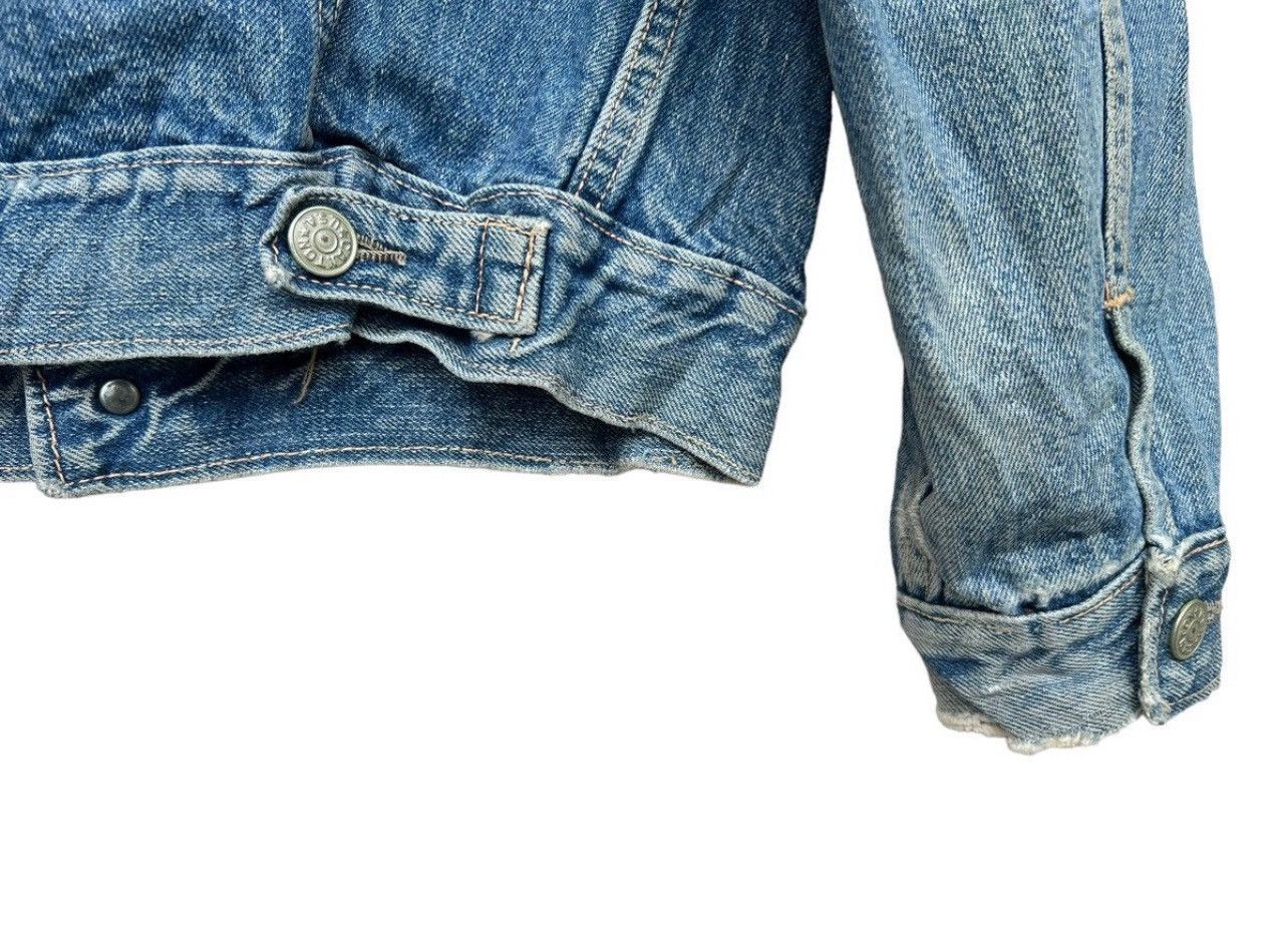 Vintage Vintage 70s Canton Denim Jacket Distressed Denim Jacket Size US S / EU 44-46 / 1 - 7 Thumbnail