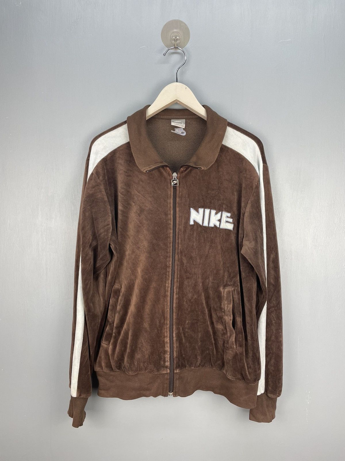 Nike Nike zip up sweater Size US L / EU 52-54 / 3 - 1 Thumbnail