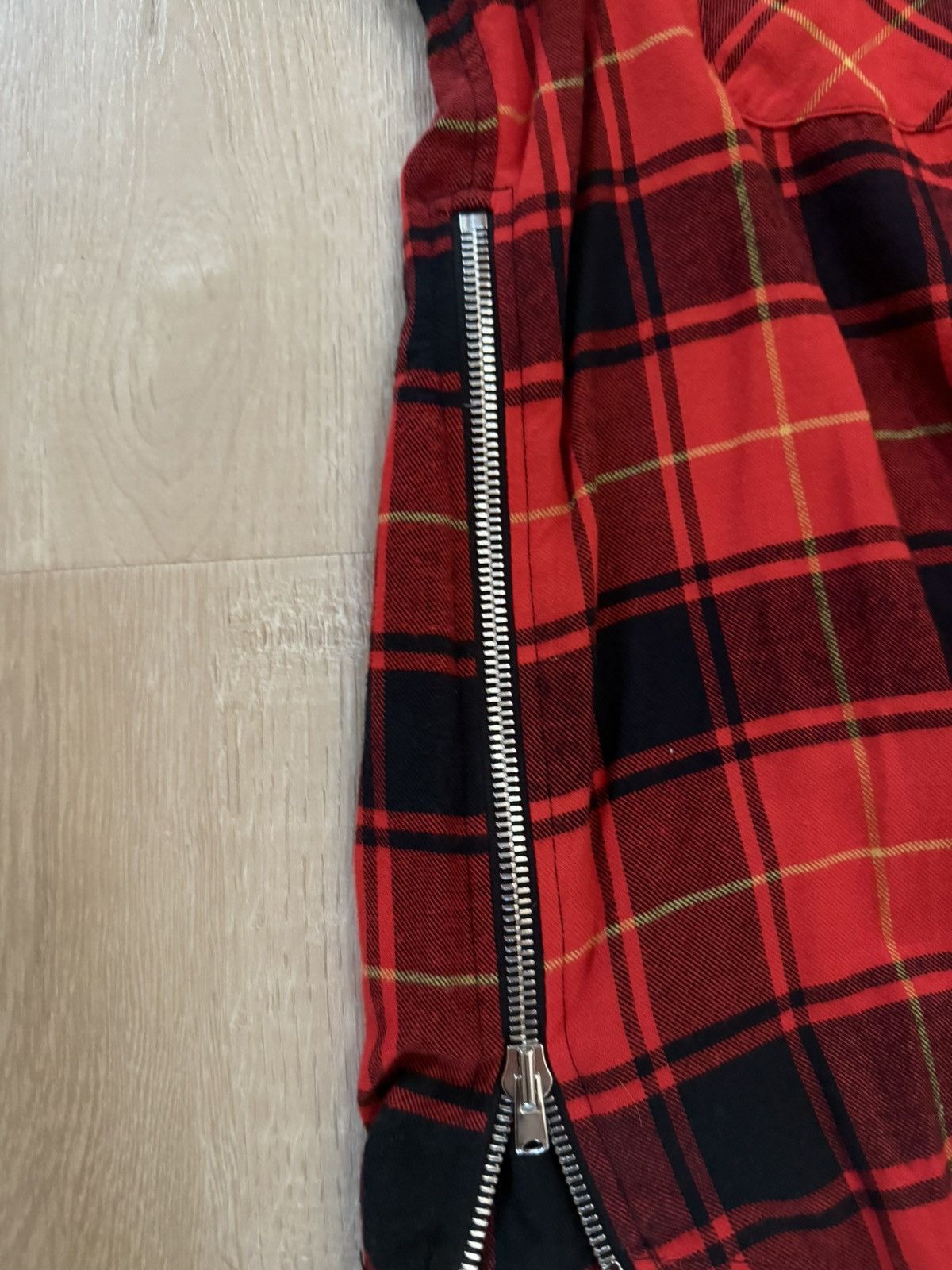 Fear of God Fear of gold mens plaid cutoff Size US XL / EU 56 / 4 - 7 Thumbnail