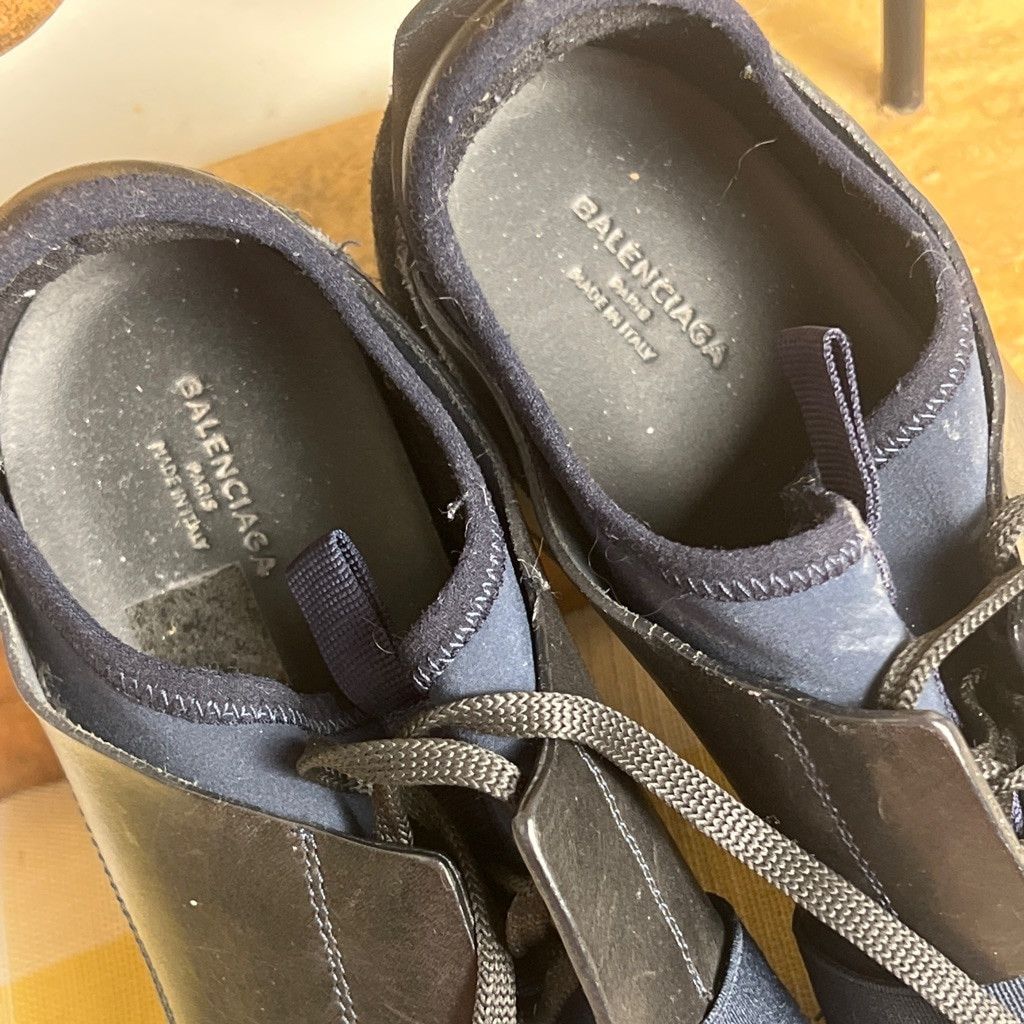 Balenciaga Balenciaga race leather trainer Size US 8 / IT 38 - 6 Thumbnail