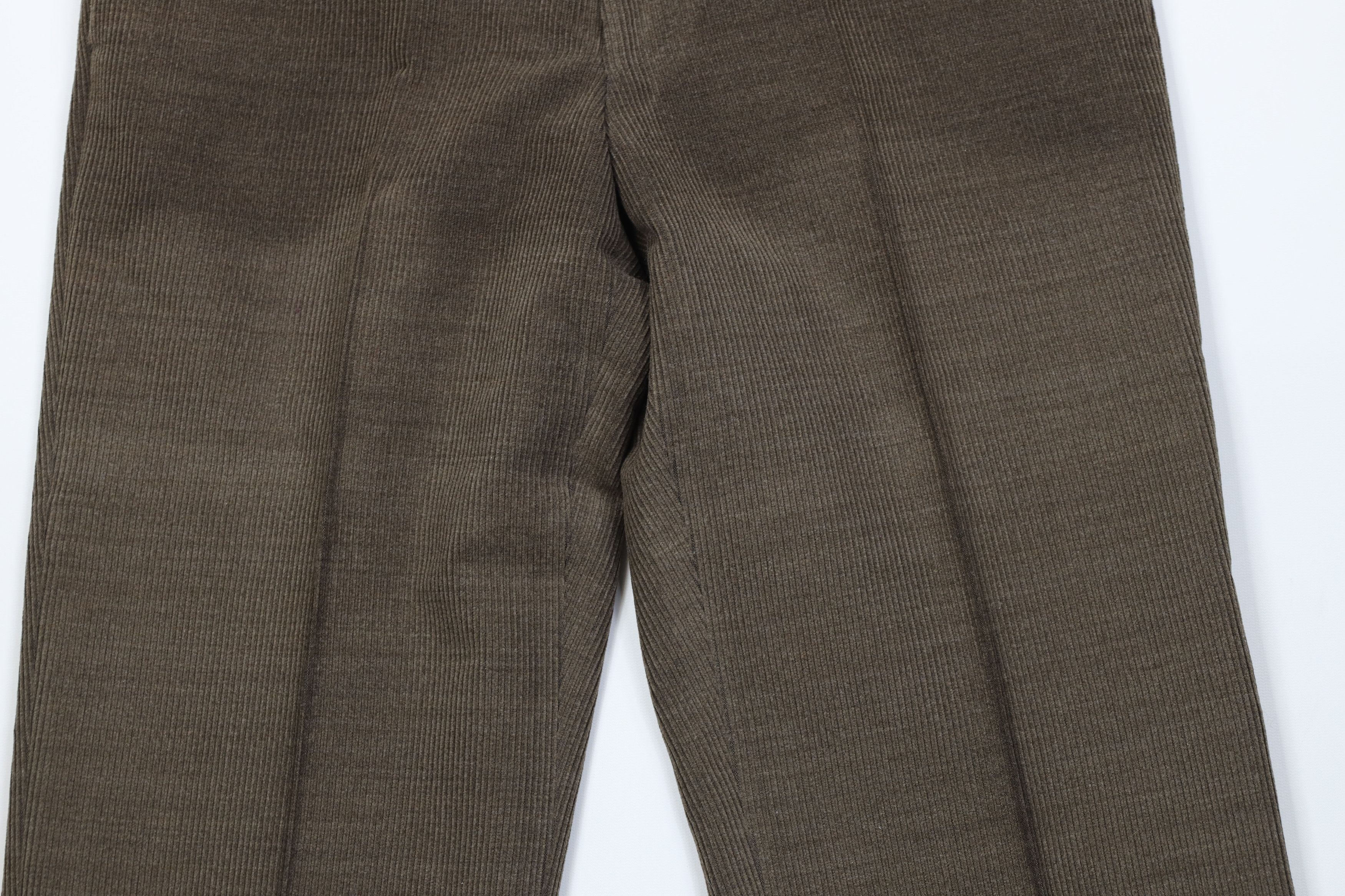 Vintage Vintage 90s Streetwear Wool Corduroy Wide Leg Chino Pants Size US 36 / EU 52 - 3 Thumbnail