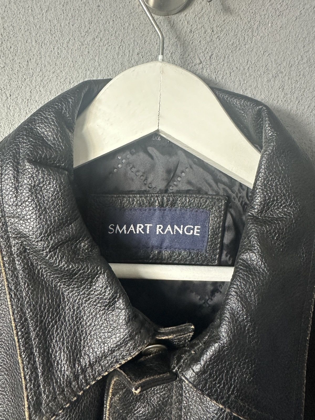 Smart Range London × Vintage Black Leather Biker Motorcycle Smart Ranger Jacket Size US M / EU 48-50 / 2 - 4 Thumbnail