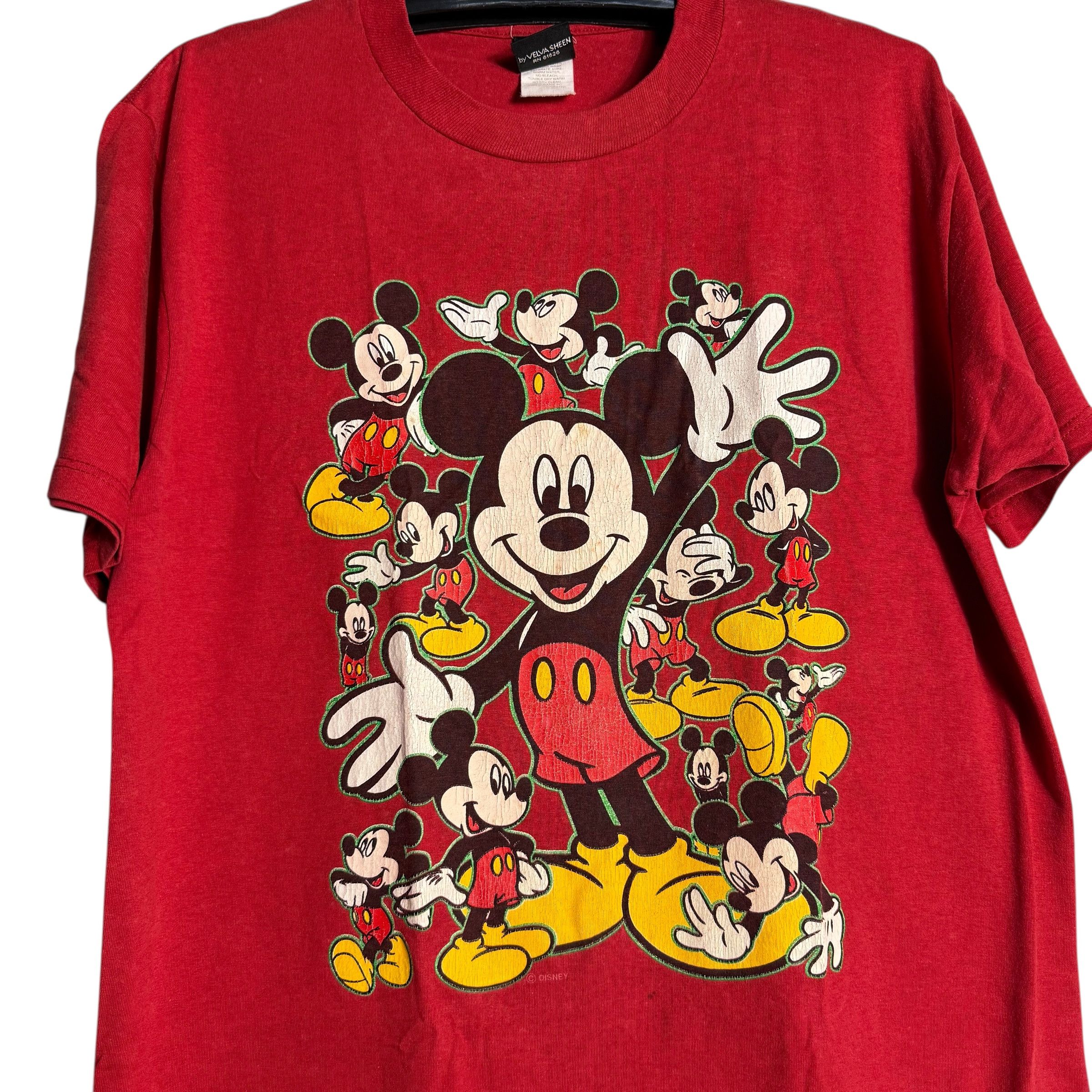 Mickey Mouse 🔥RARE🔥Vintage Mickey Mouse Disney Unlimited OVP T-shirt Size US L / EU 52-54 / 3 - 2 Thumbnail