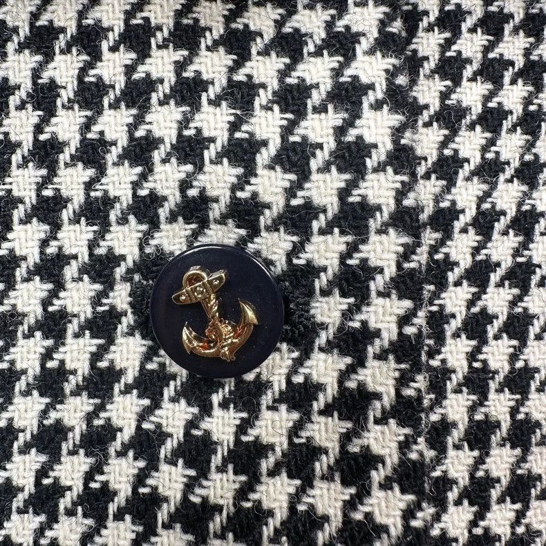 Gucci GucciBlack and white checkered with bows short bird checker Size S / US 4 / IT 40 - 3 Thumbnail