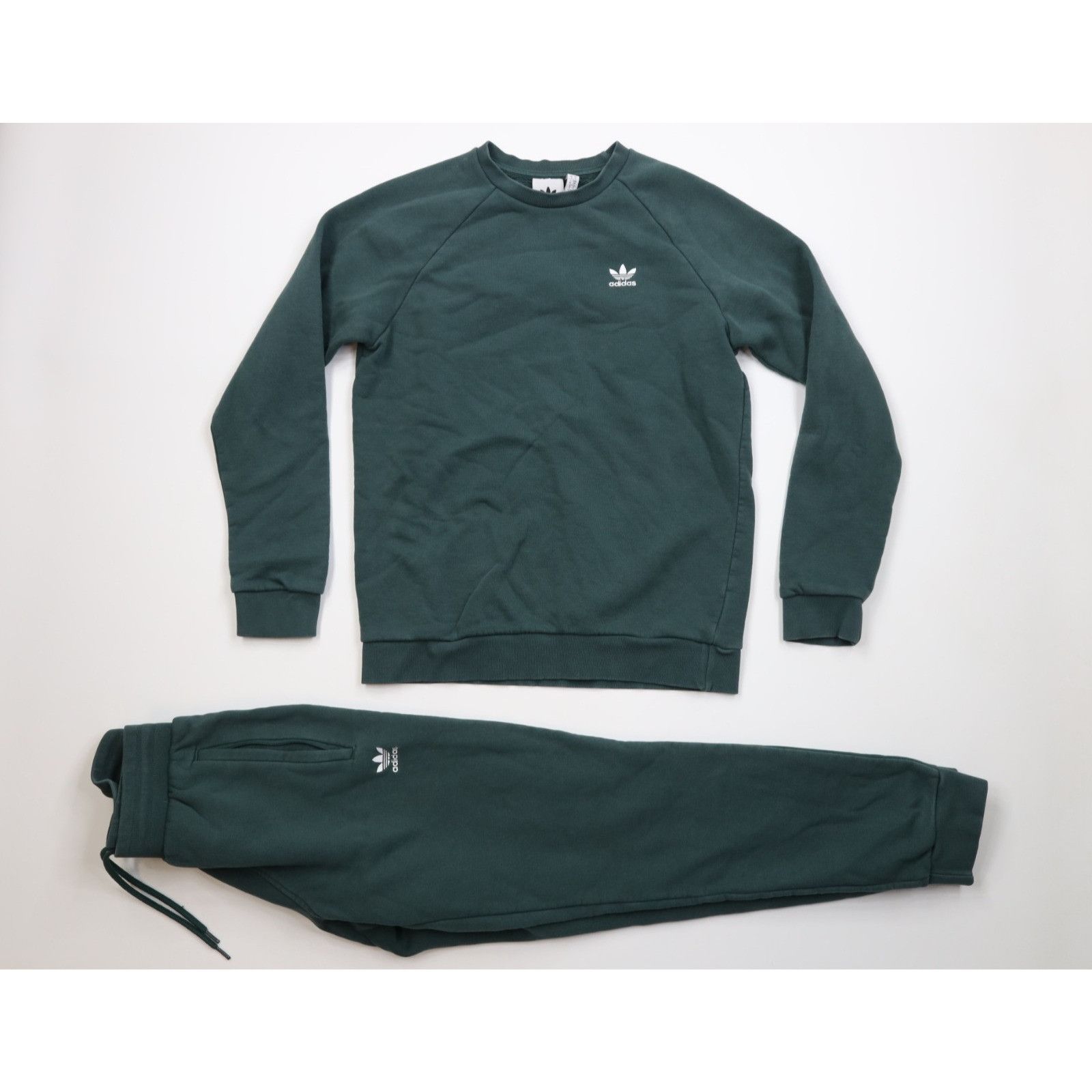 Adidas Vintage Y2K Adidas Faded 2 Piece Sweatsuit Set Size US S / EU 44-46 / 1 - 1 Thumbnail