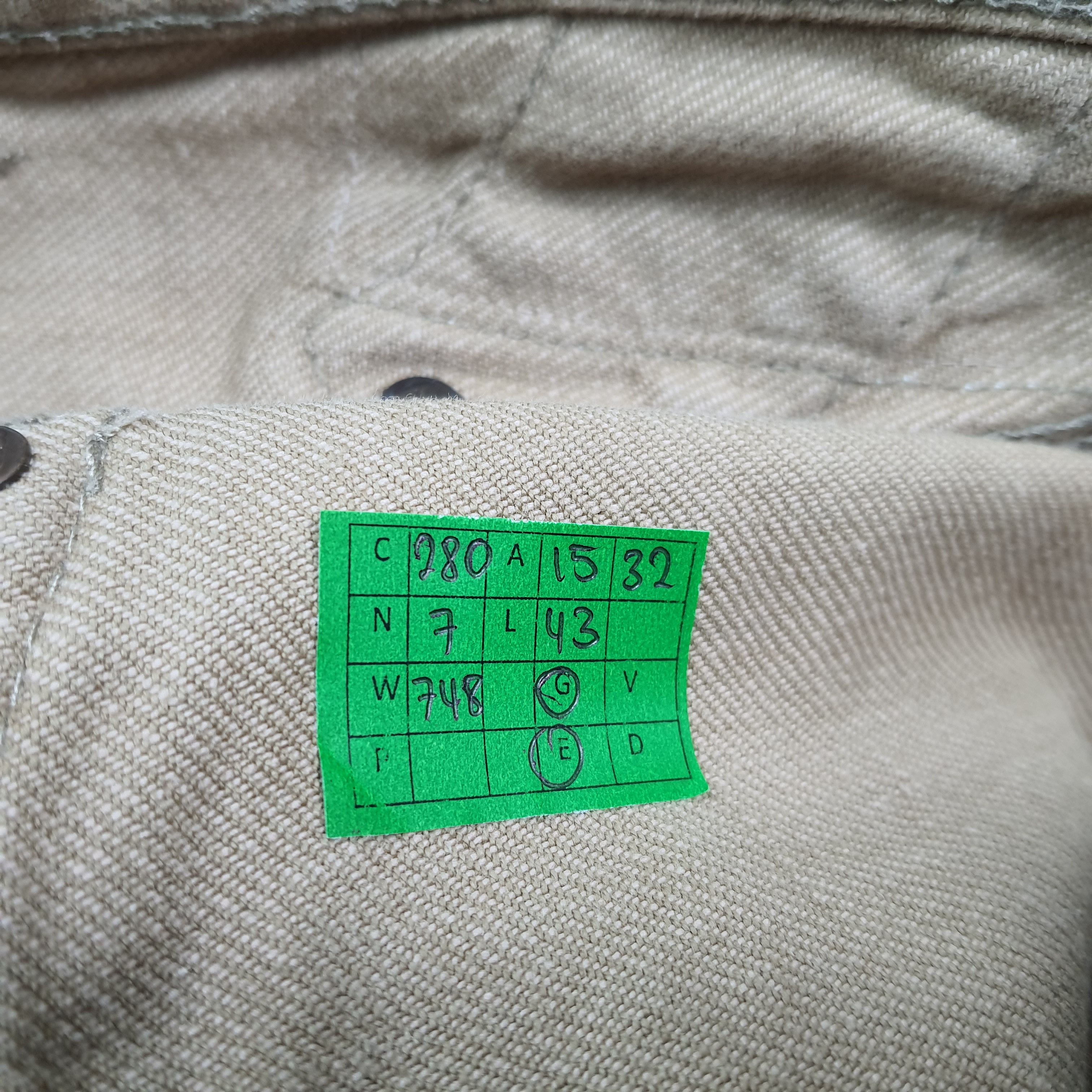 Evisu Vintage Yamane Japan Evisu Custom Daicock Pants C280N7 Size US 32 / EU 48 - 10 Thumbnail