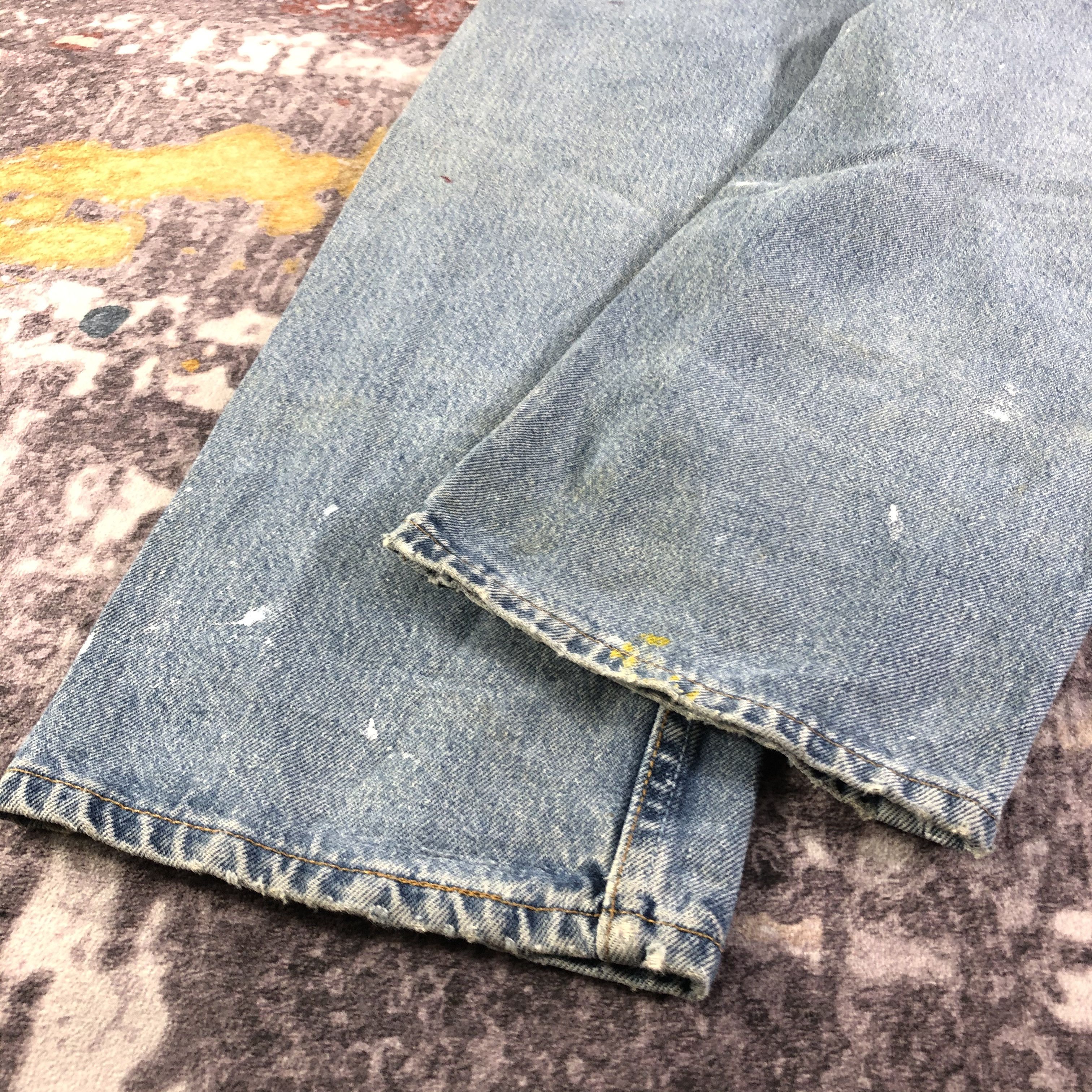 Levi's Vintage 90s Distress Levis 501 Jeans-JM3301 Size US 33 - 4 Thumbnail