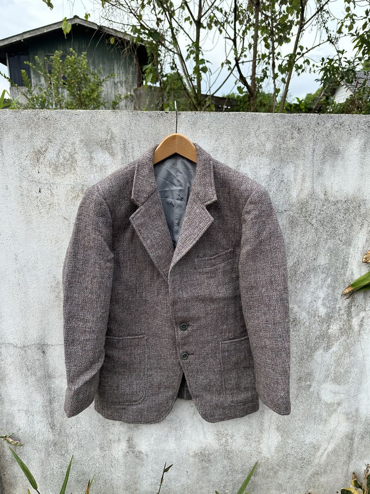 Harris Tweed Harris Tweed wool coat by Yojima Size US M / EU 48-50 / 2 - 9 Thumbnail