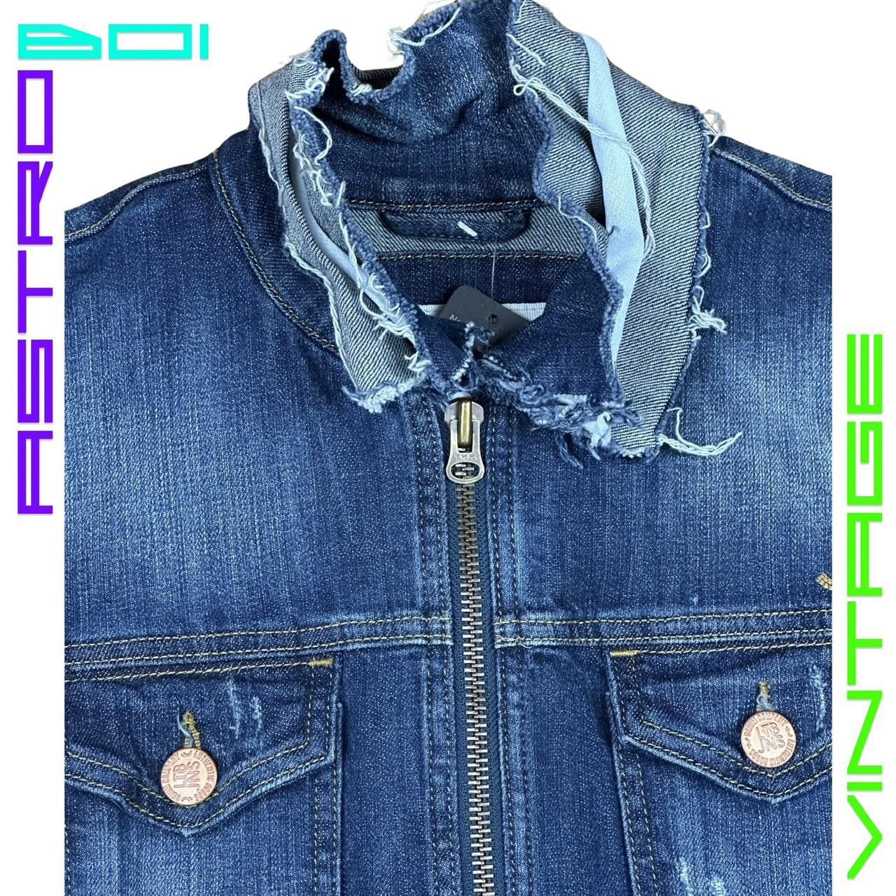 Other ASTROBOI* Blue Deconstructed Denim Jacket - Medium Size M / US 6-8 / IT 42-44 - 12 Thumbnail