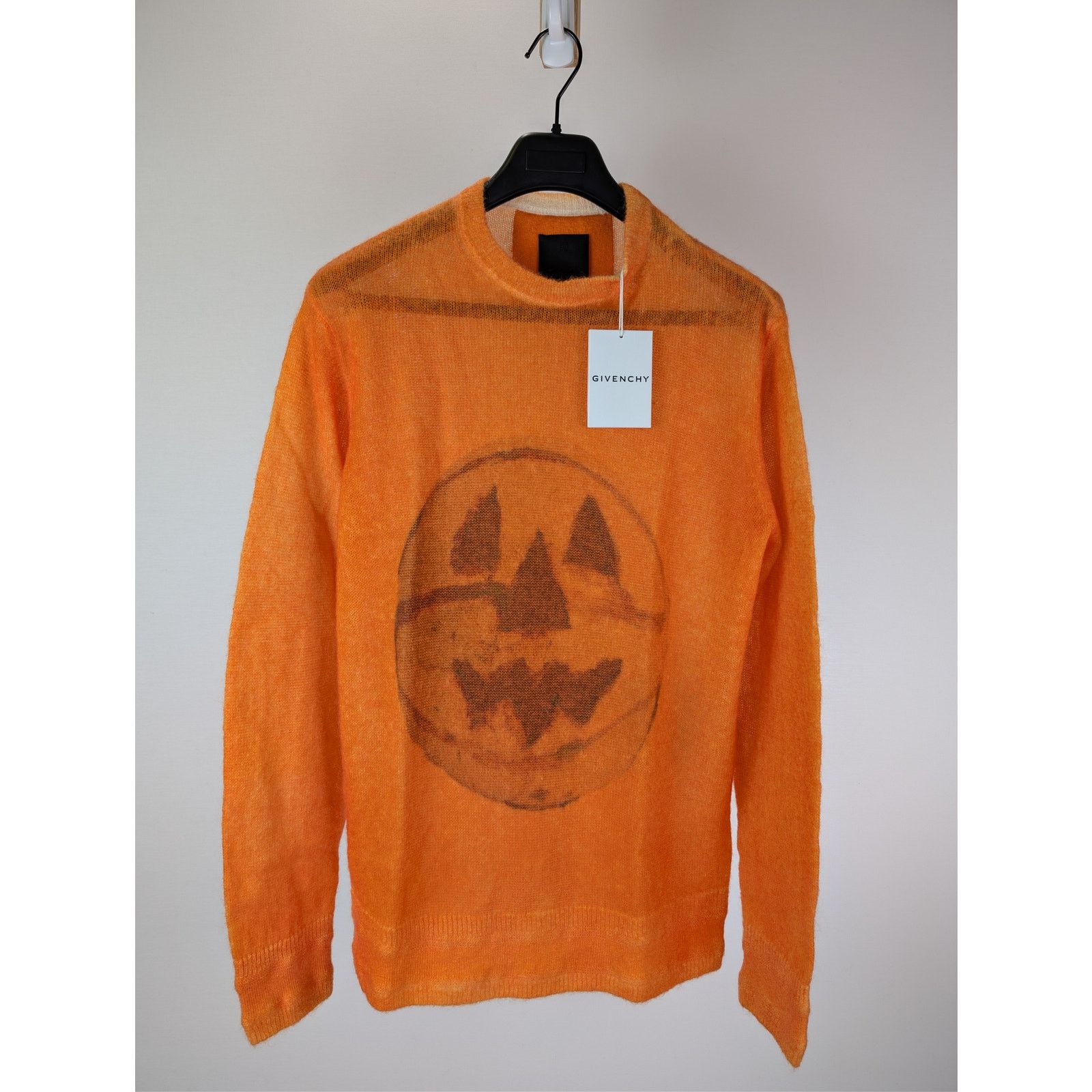 Givenchy o1rshd1 Ceramics Print Crewneck Sweater in Orange Size US XL / EU 56 / 4 - 2 Thumbnail
