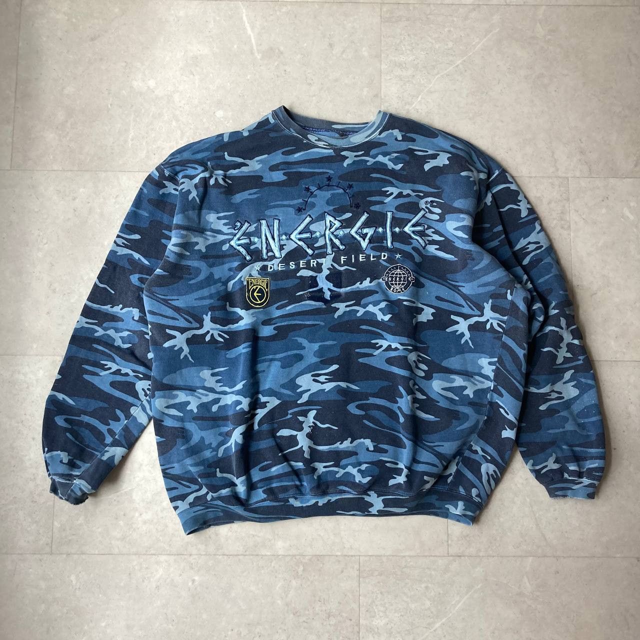 Energie Vintage Energie Miss Sixty Camo Desert Field Distressed Size US XL / EU 56 / 4 - 1 Thumbnail