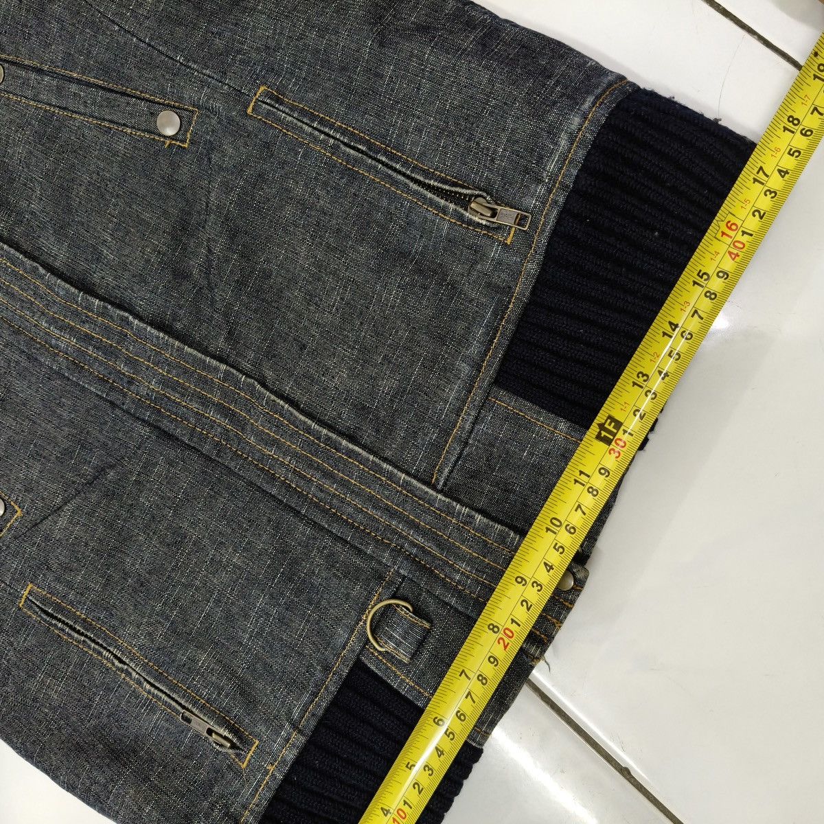 Japanese Brand Japanese Audrey and John Wad Heavy Denim Twill Jacket Hooded Size US M / EU 48-50 / 2 - 20 Thumbnail