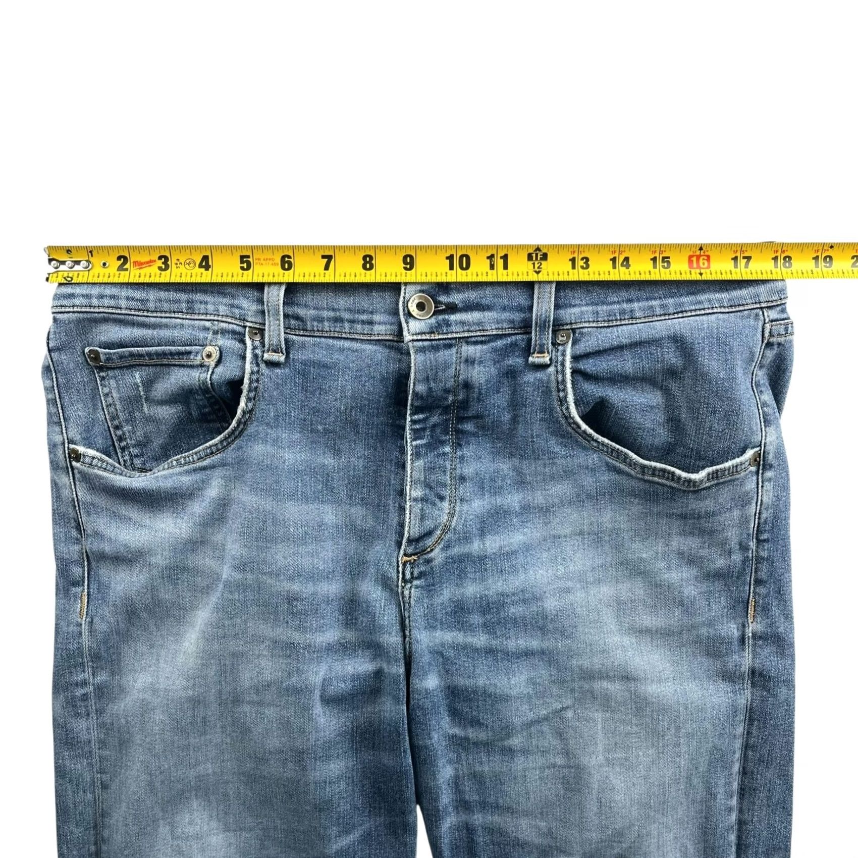 Rag & Bone rag & bone Men’s Fit 1 Denim Jeans Skinny Distressed 38x33 Blue Regular Pants Size US 38 / EU 54 - 5 Thumbnail