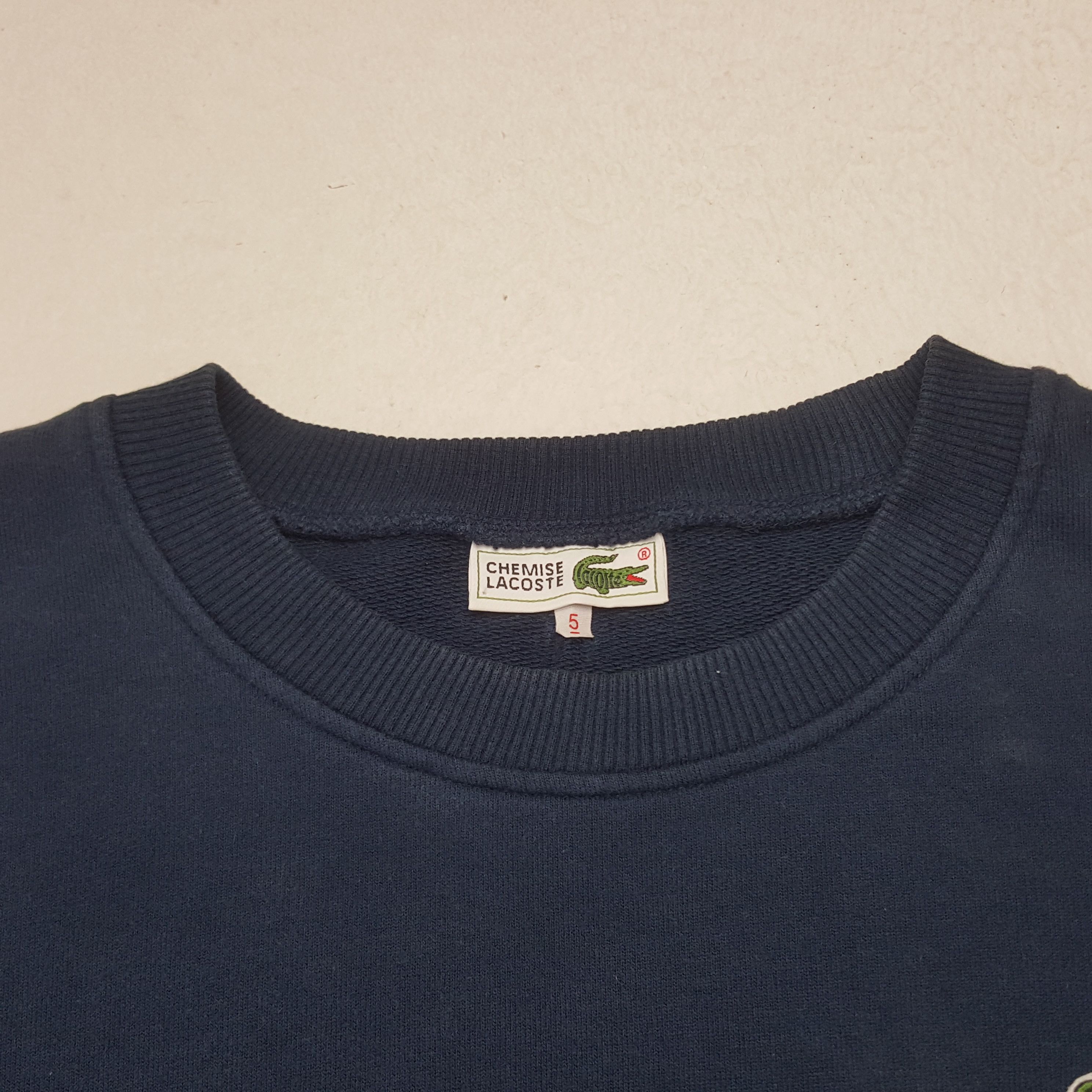 Lacoste × Vintage Vintage Lacoste Sweatshirt Size US M / EU 48-50 / 2 - 4 Thumbnail