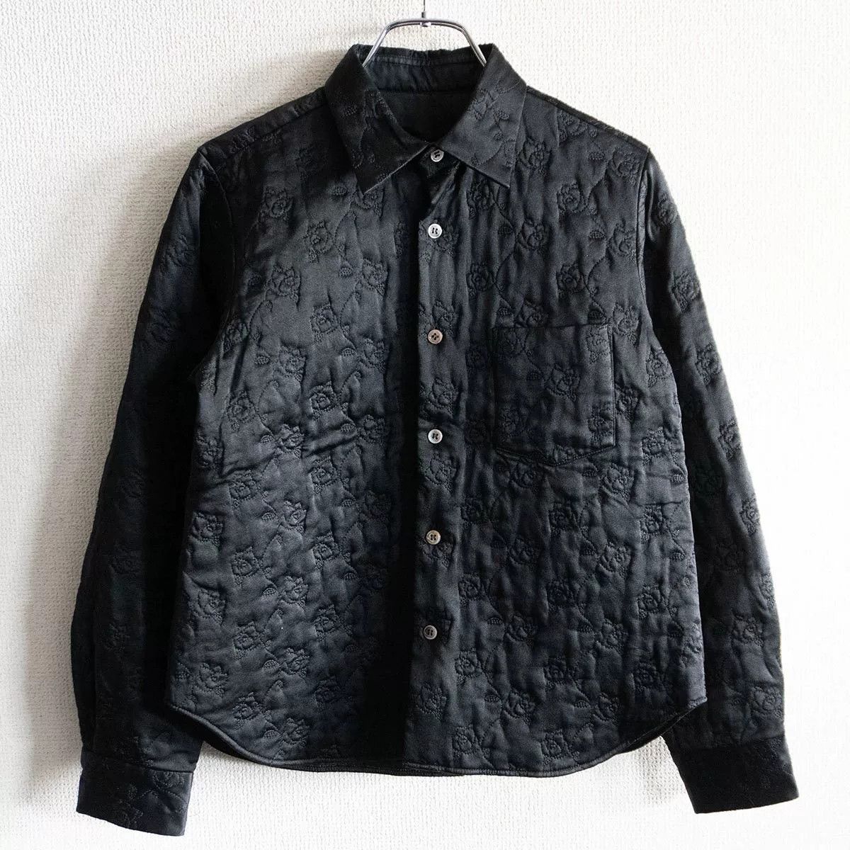 Comme des Garcons COMME des GARÇONS Tricot Silk Shirt Jacket Size M / US 6-8 / IT 42-44 - 1 Thumbnail