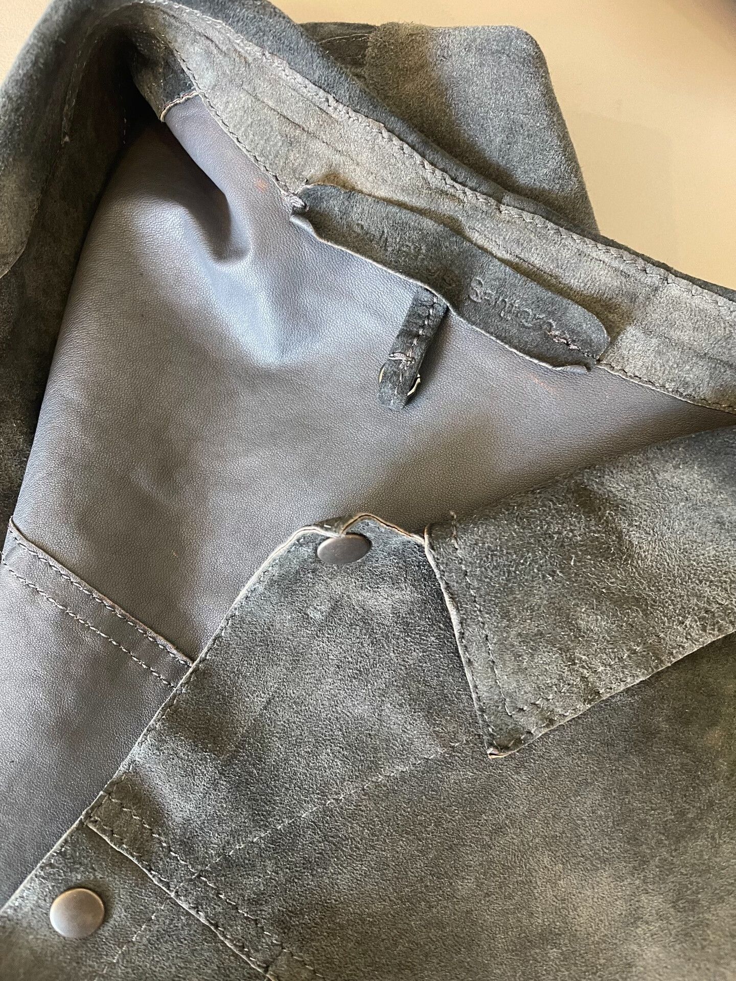 Salvatore Santoro Salvatore Santoro Men's Thin Leather Jacket 48 Size US M / EU 48-50 / 2 - 7 Thumbnail