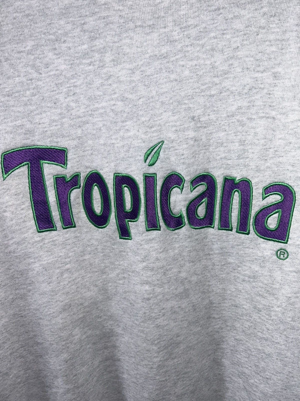 Vintage Vintage 90s Tropicana Promo Heavy Sweater Size US L / EU 52-54 / 3 - 3 Thumbnail