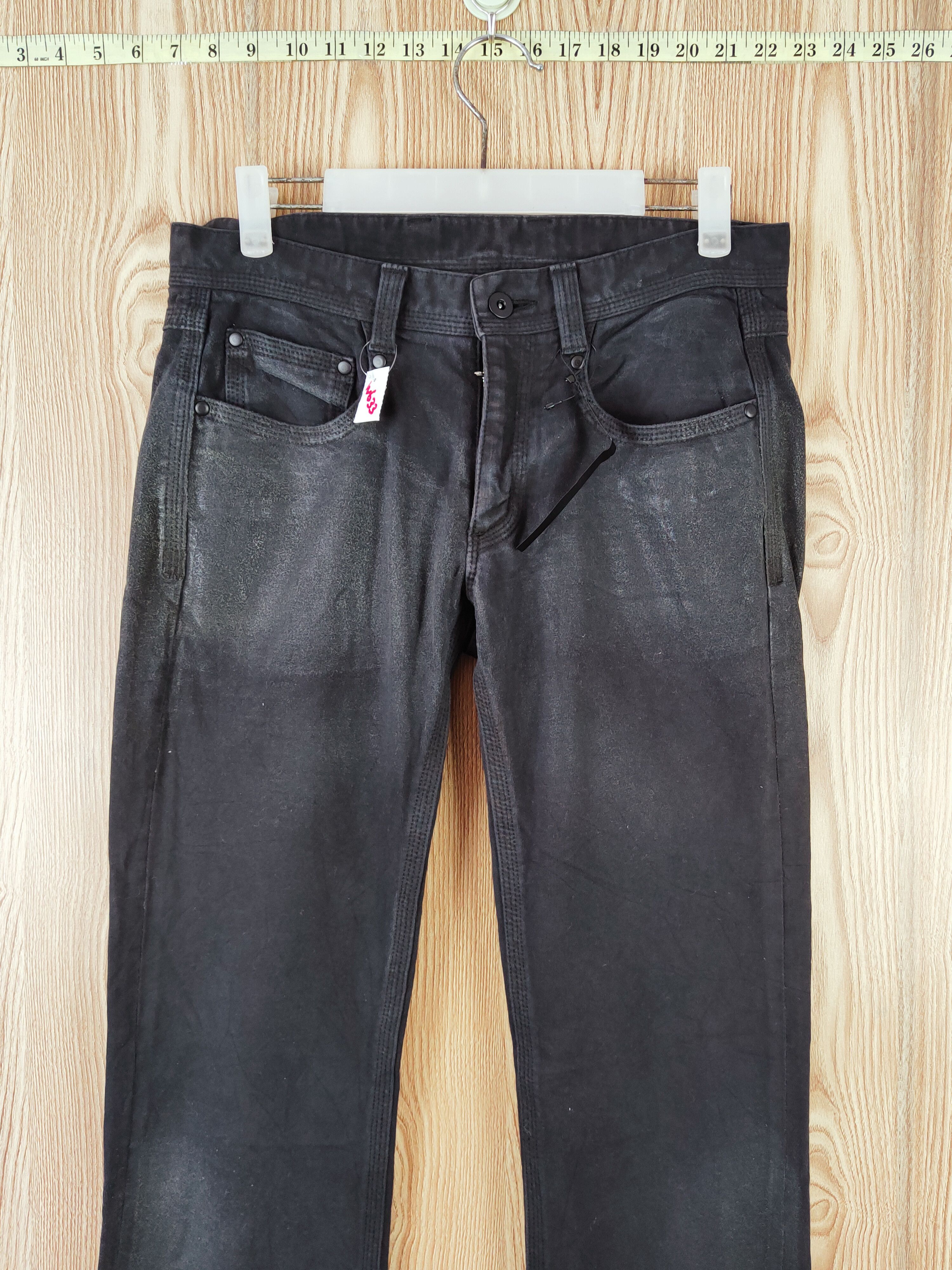 Black Barrett Black Barrett Black faded Casual Pants #W633 Size 30" / US 8 / IT 44 - 2 Thumbnail