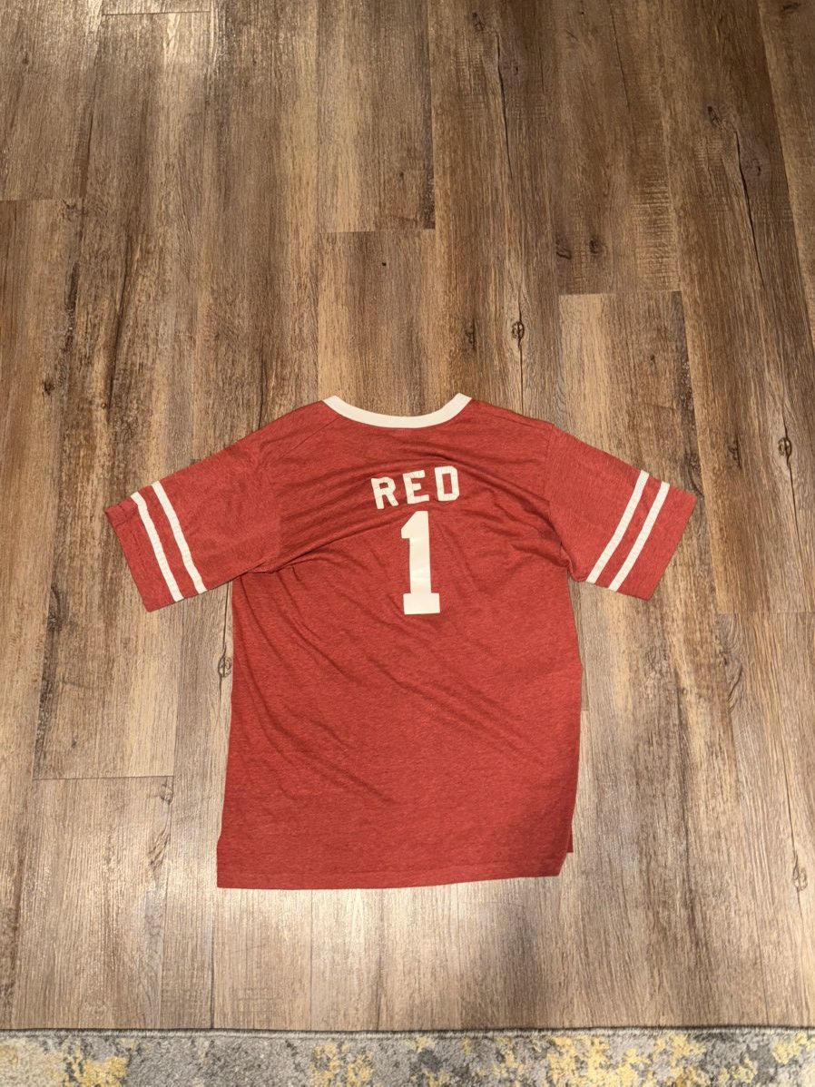 Other Vintage EGT Athletic Ringer Tee (Red) Size US M / EU 48-50 / 2 - 4 Thumbnail