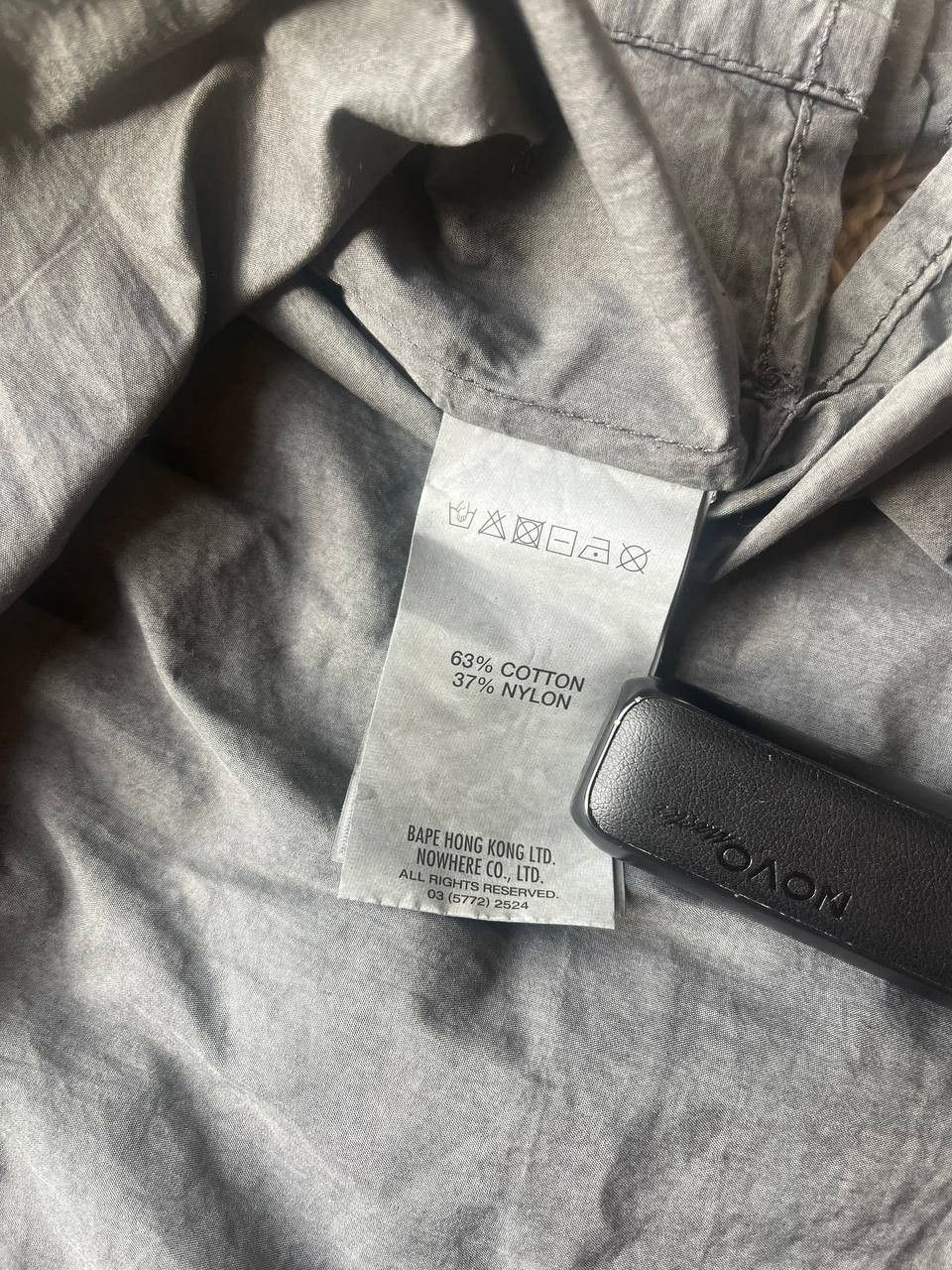 Aape × Bape × Japanese Brand A Bathing Ape Gray Embroidered Shirt Size US M / EU 48-50 / 2 - 14 Thumbnail
