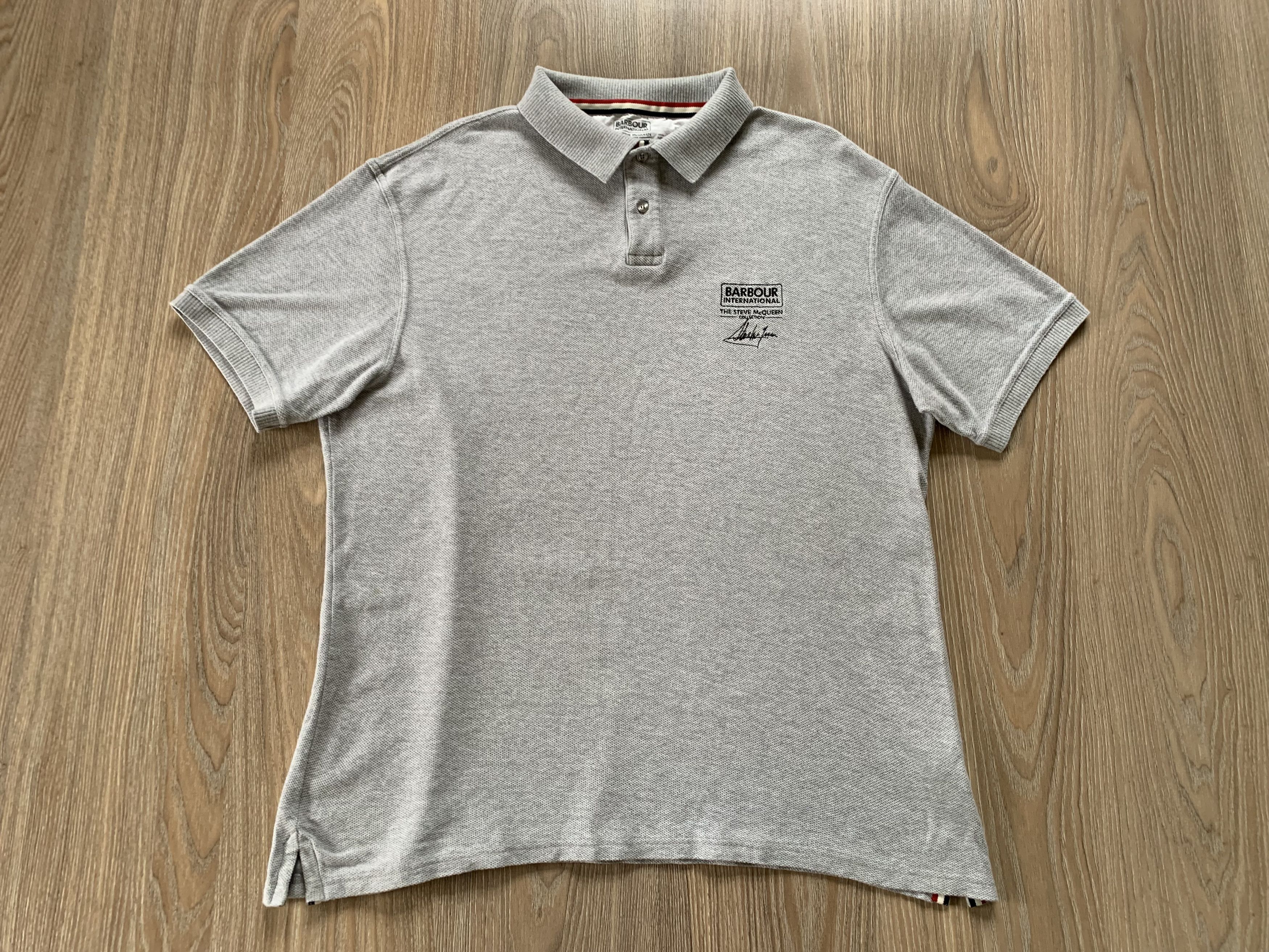 Barbour × Vintage Barbour International Steve McQueen Button Up T-shirt Size US XXL / EU 58 / 5 - 9 Thumbnail