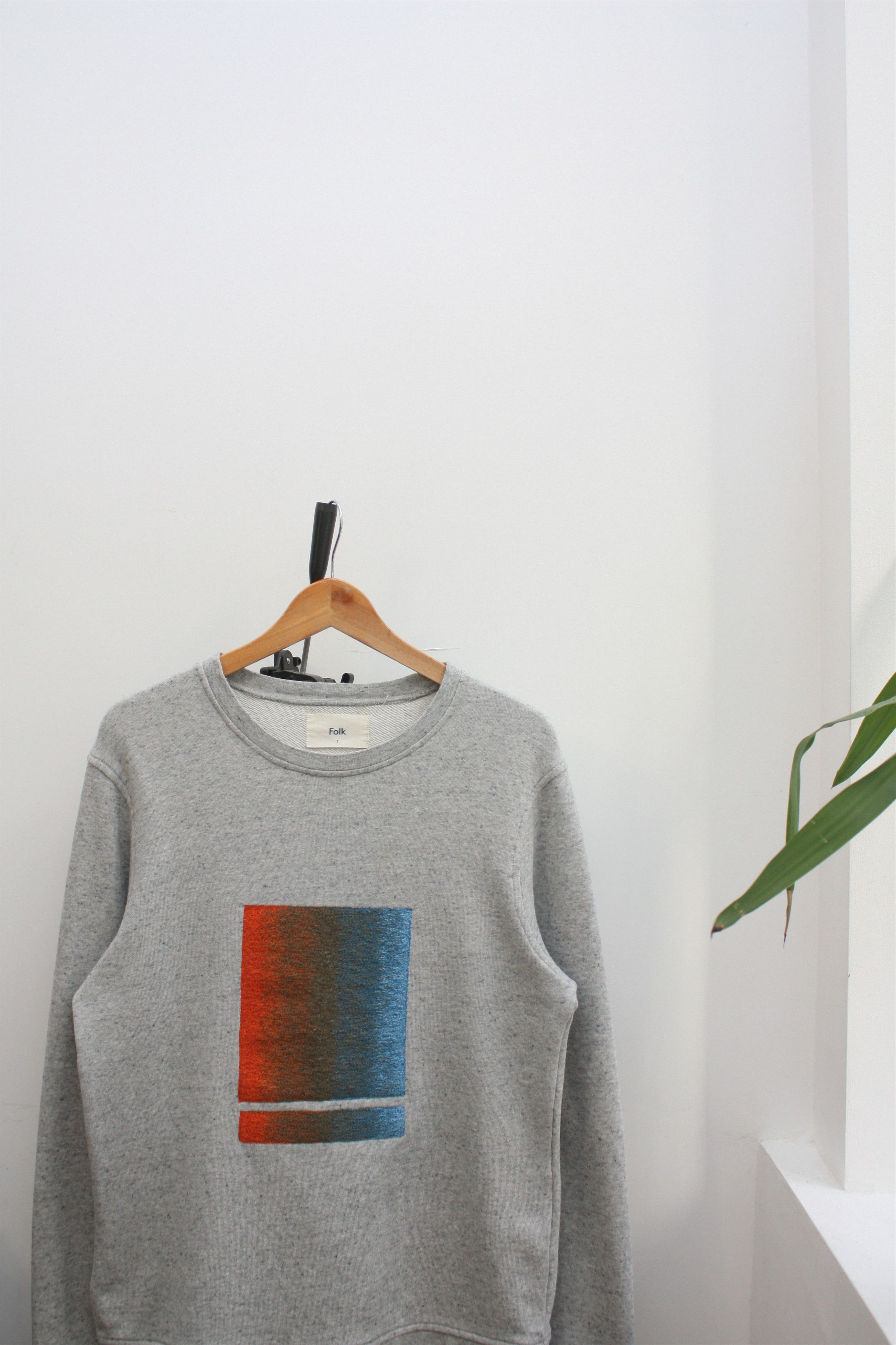 Folk Folk Grey Logo Sweatshirt Men's 3 Size US M / EU 48-50 / 2 - 1 Thumbnail