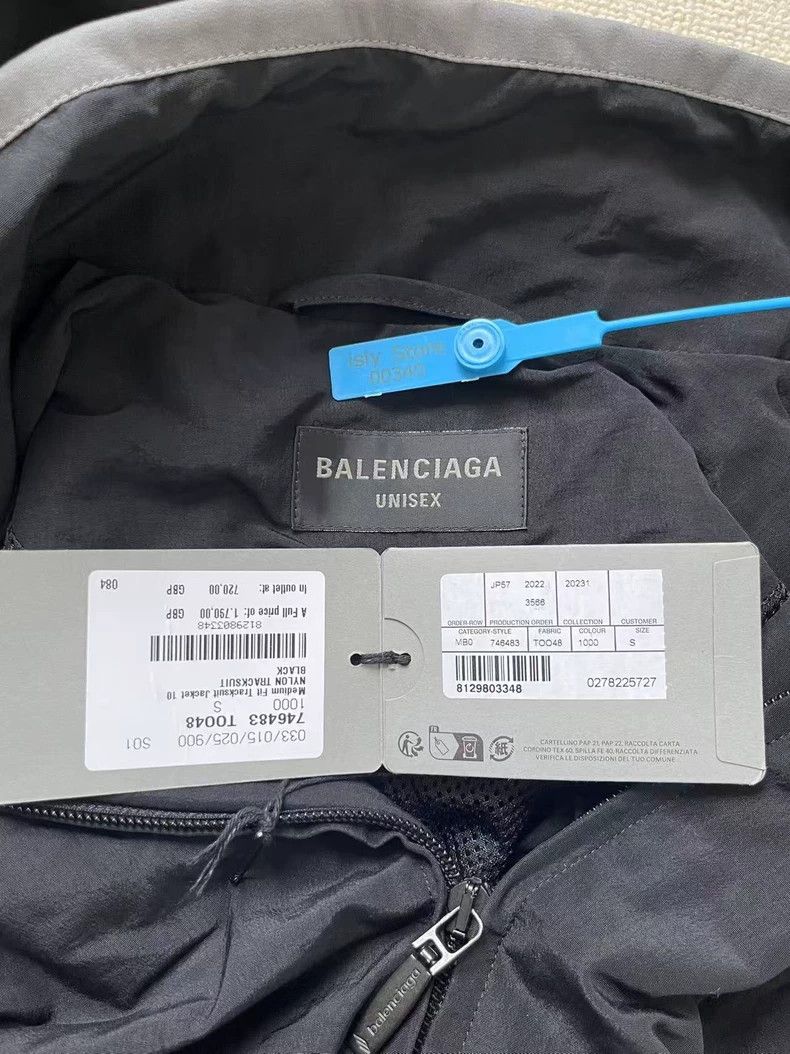 Balenciaga Balenciaga Loose collar zip-up jacket Size US S / EU 44-46 / 1 - 4 Thumbnail