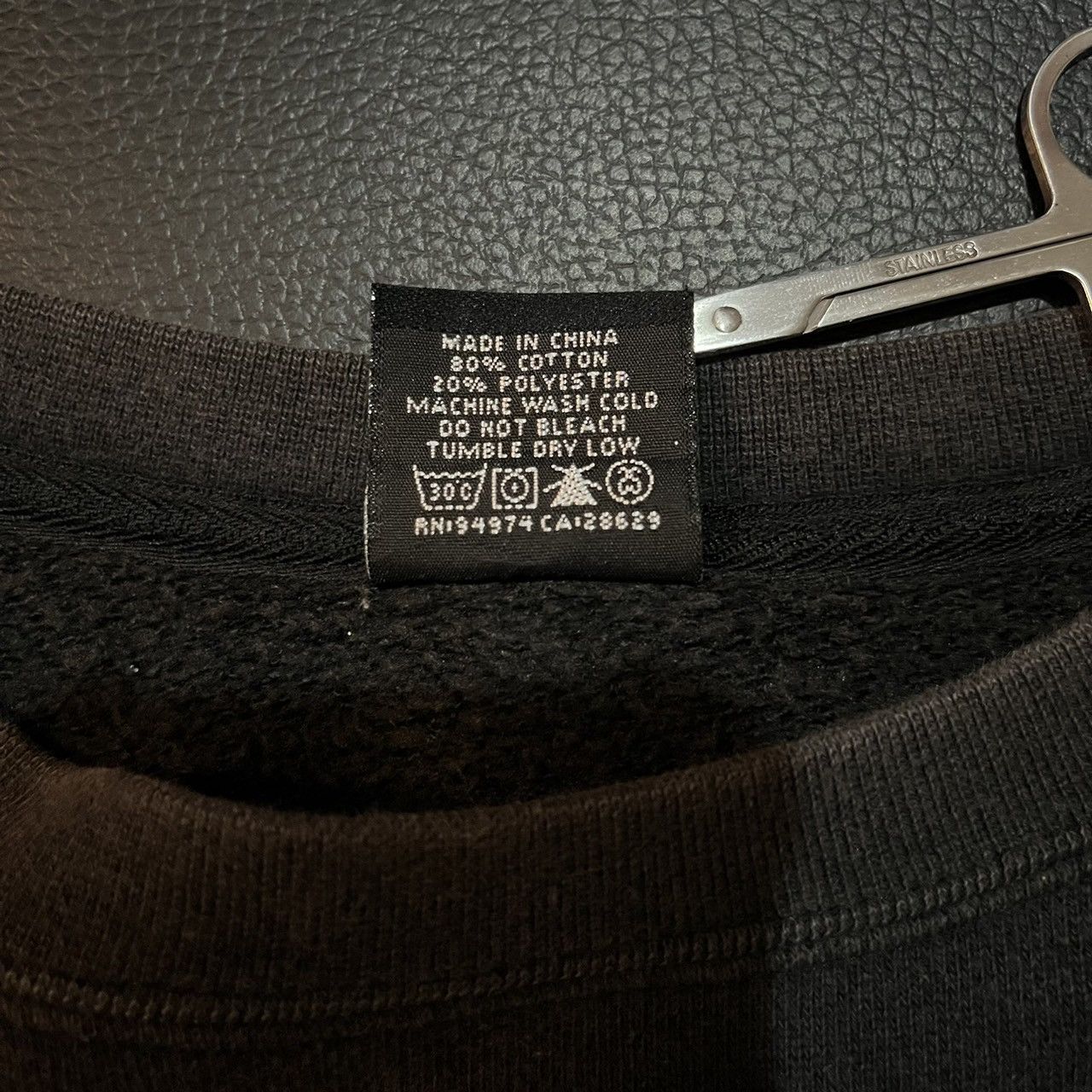 Stussy vintage stussy chill'n out faded sweatshirt black Size US M / EU 48-50 / 2 - 7 Thumbnail