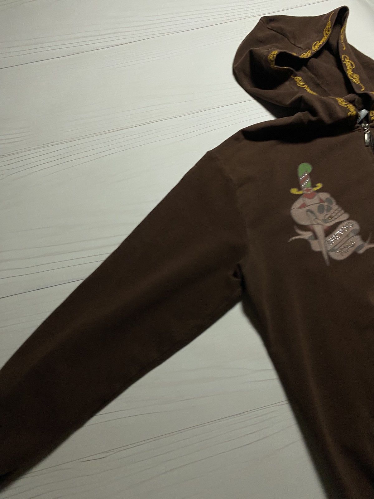 Ed Hardy Ed Hardy Christian Audigier Tattoo New York city zip hoodie Size XL / US 12-14 / IT 48-50 - 10 Thumbnail