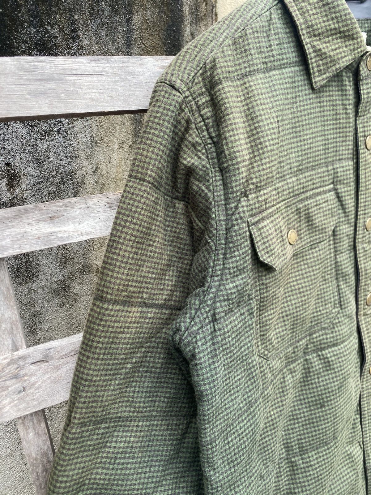 L.L. Bean Vintage L.L Bean Checkered Puffer Jacket - sunfaded Size US S / EU 44-46 / 1 - 5 Thumbnail