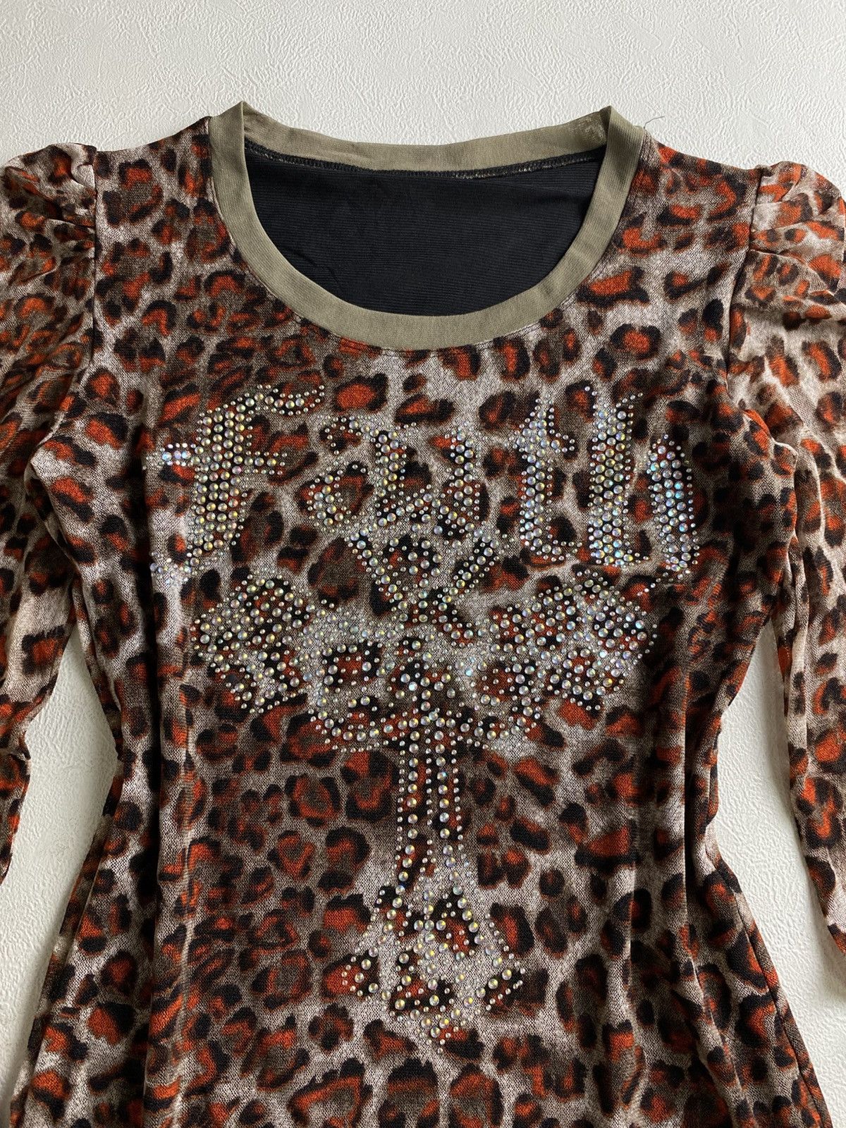 Japanese Brand leopard long sleeve Size M / US 6-8 / IT 42-44 - 2 Thumbnail