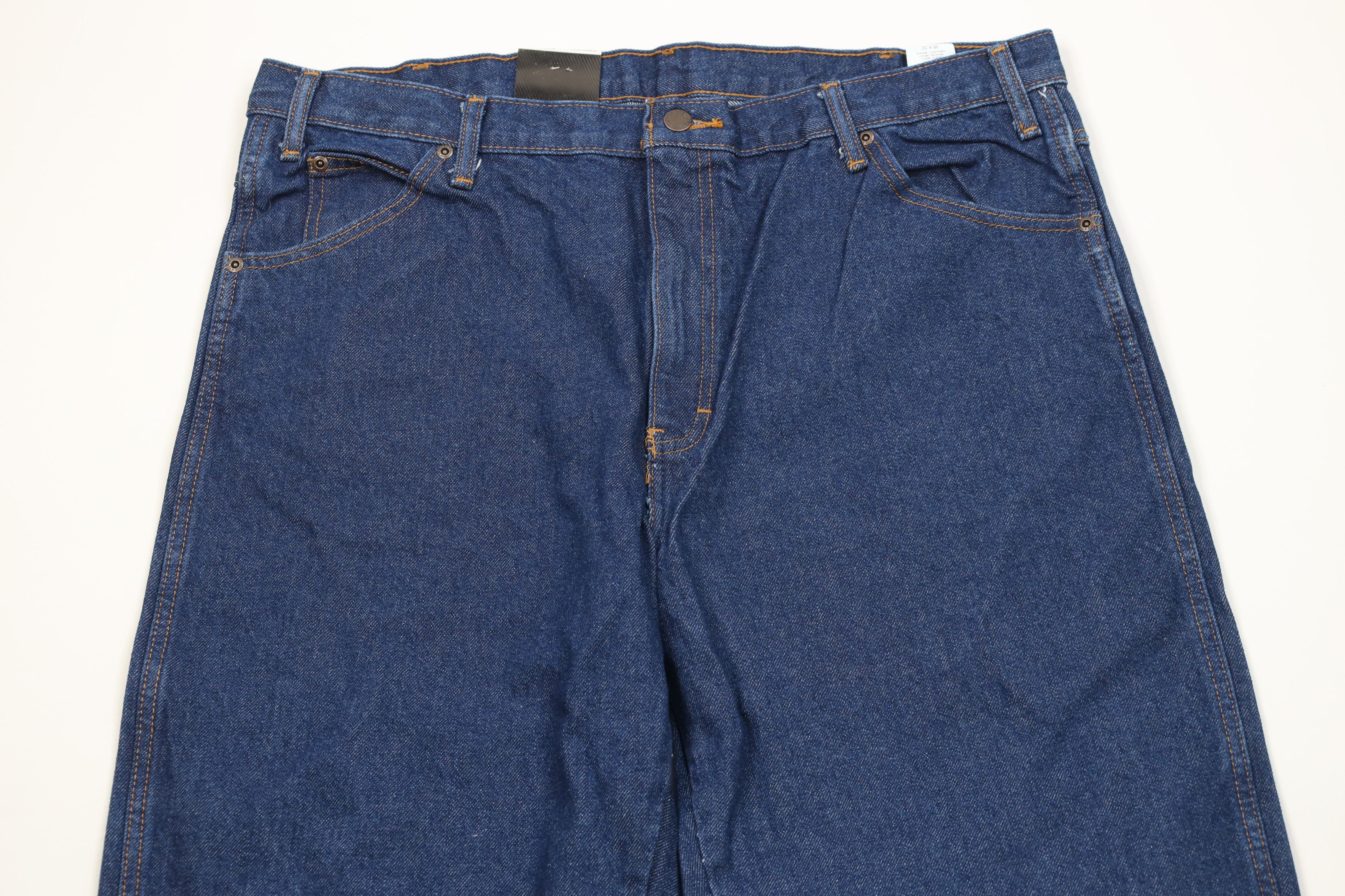 Dickies Deadstock Vintage Y2K Dickies Wide Leg Dungaree Denim Jeans Size US 38 / EU 54 - 2 Thumbnail