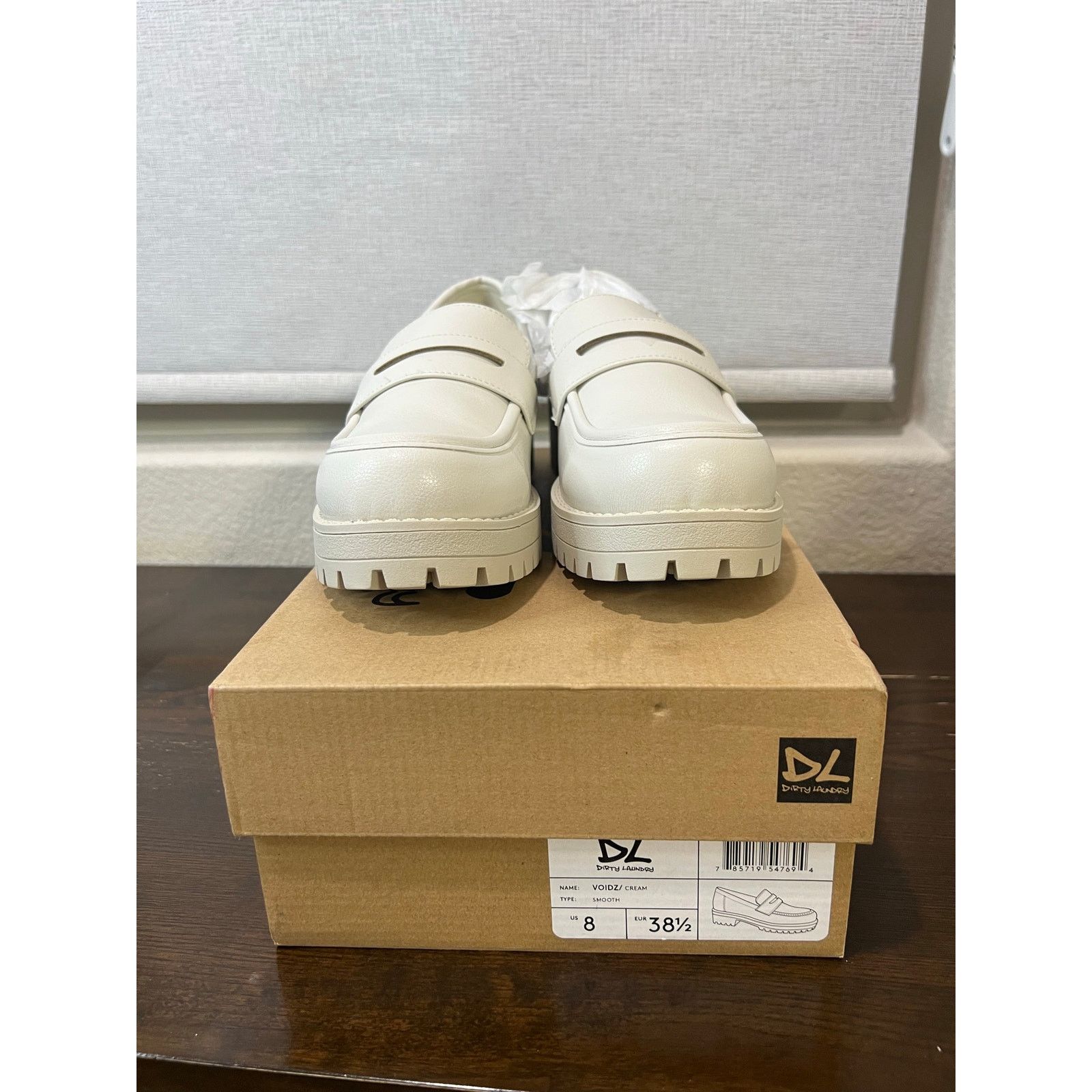 Other Chunky Cream Platform Loafers NWT 8 Size US 8 / IT 38 - 5 Thumbnail