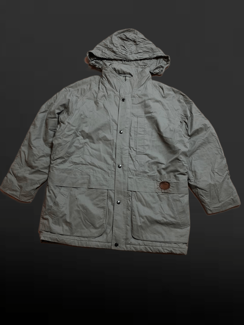 Burberry Burberry Vintage 90s Burberrys Hooded Field Parkas Size US L / EU 52-54 / 3 - 1 Thumbnail