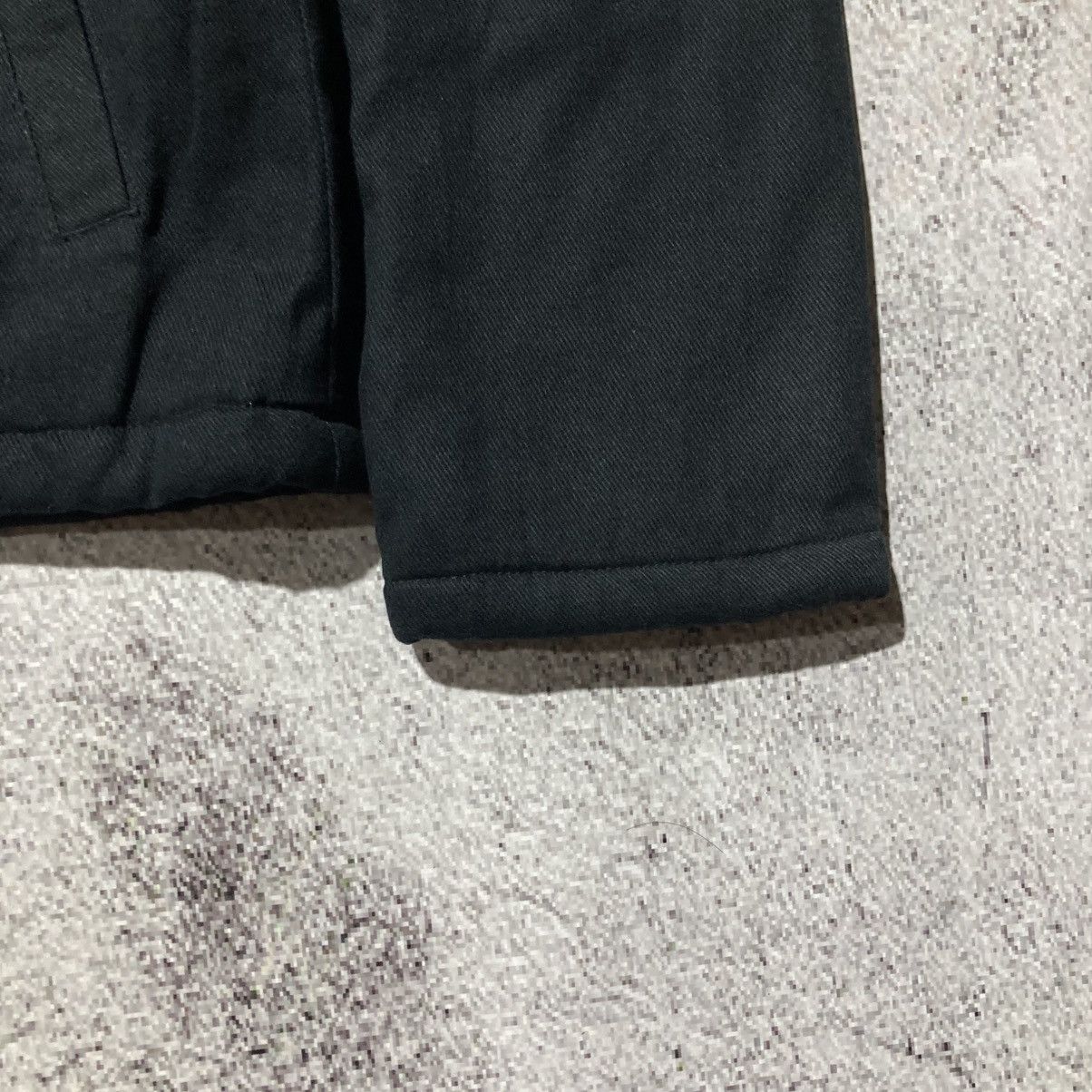 Japanese Brand 2000s CocoLulu Canvas Fur Work Jacket Black Punk Style Size US M / EU 48-50 / 2 - 10 Thumbnail