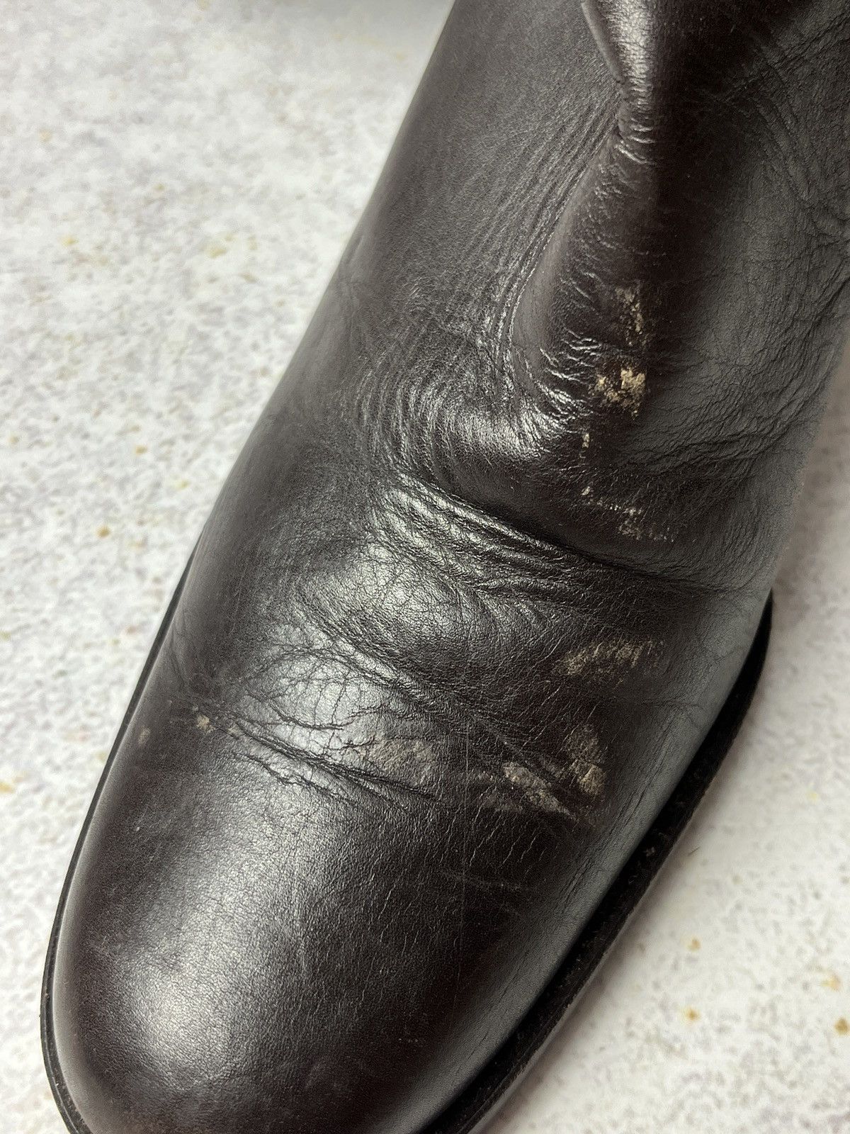 Bally Bally Knee-High Boots Folaga Square Toe Luxury Made In Italy Size US 9.5 / IT 39.5 - 10 Thumbnail