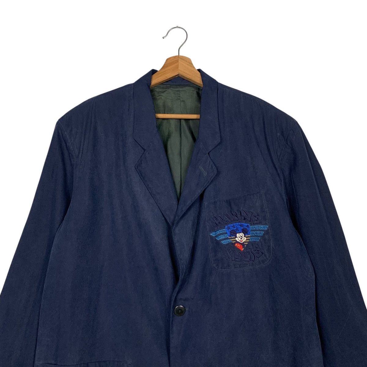 Iceberg ICEBERG X DISNEY Marine Mouse Logo Casual Jacket #2360-C106 Size US L / EU 52-54 / 3 - 2 Thumbnail