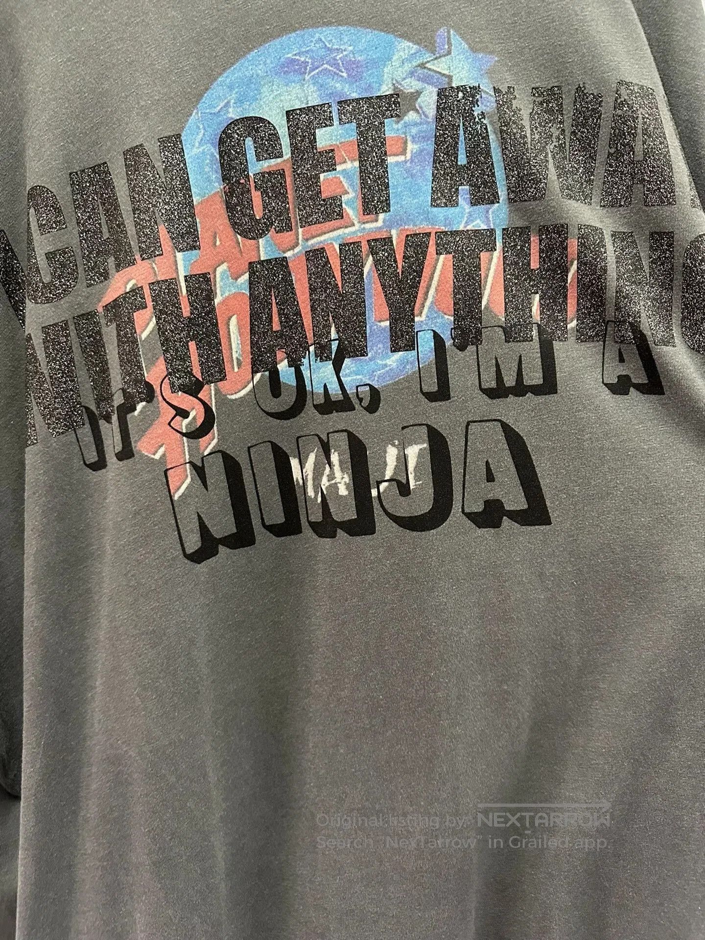 Vetements 3D Printed Long Sleeve T.