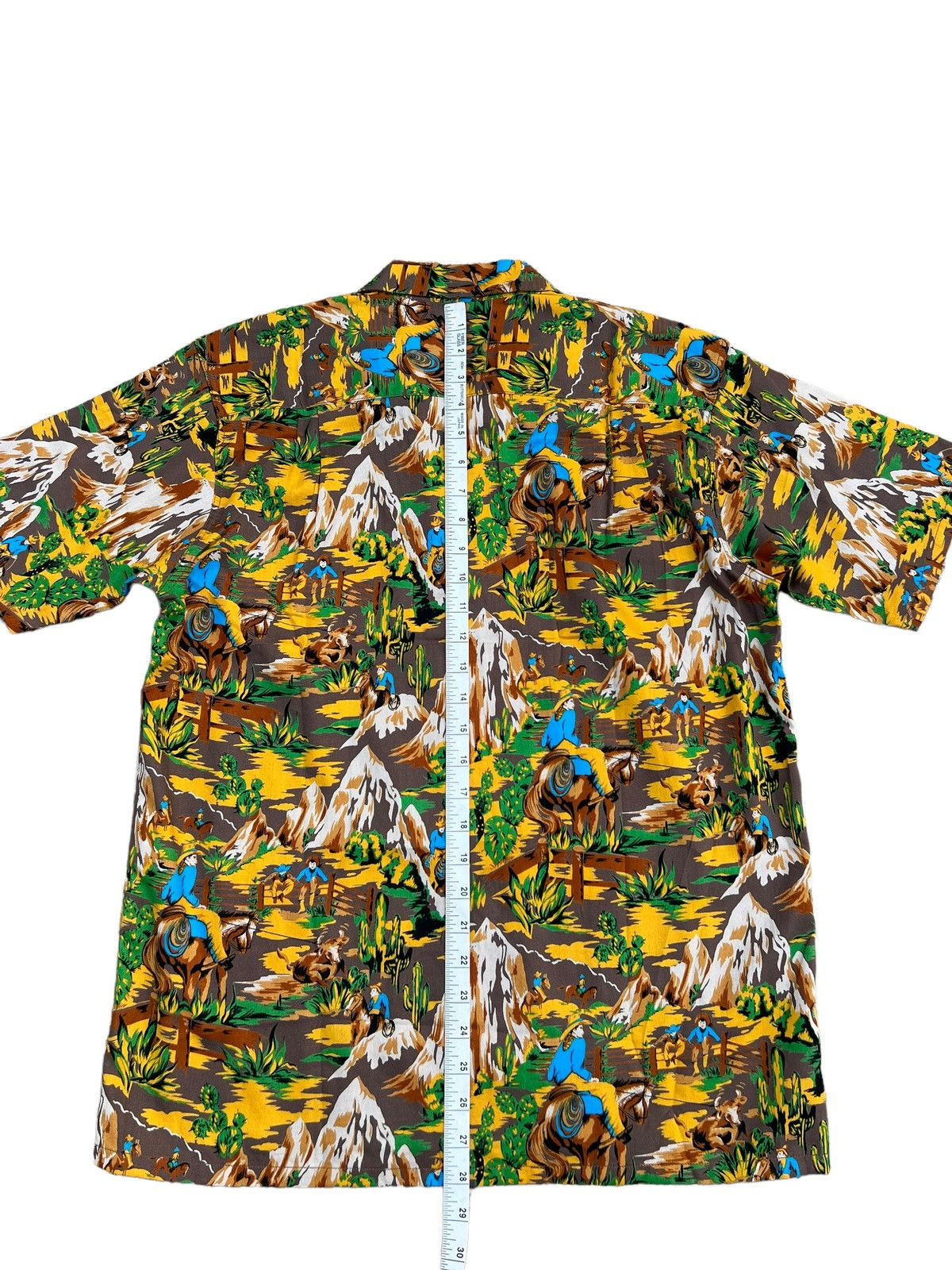 The Real McCoy's Real McCoy Japan Western Cowboy Open Collar Hawaiian Shirt Size US M / EU 48-50 / 2 - 4 Thumbnail