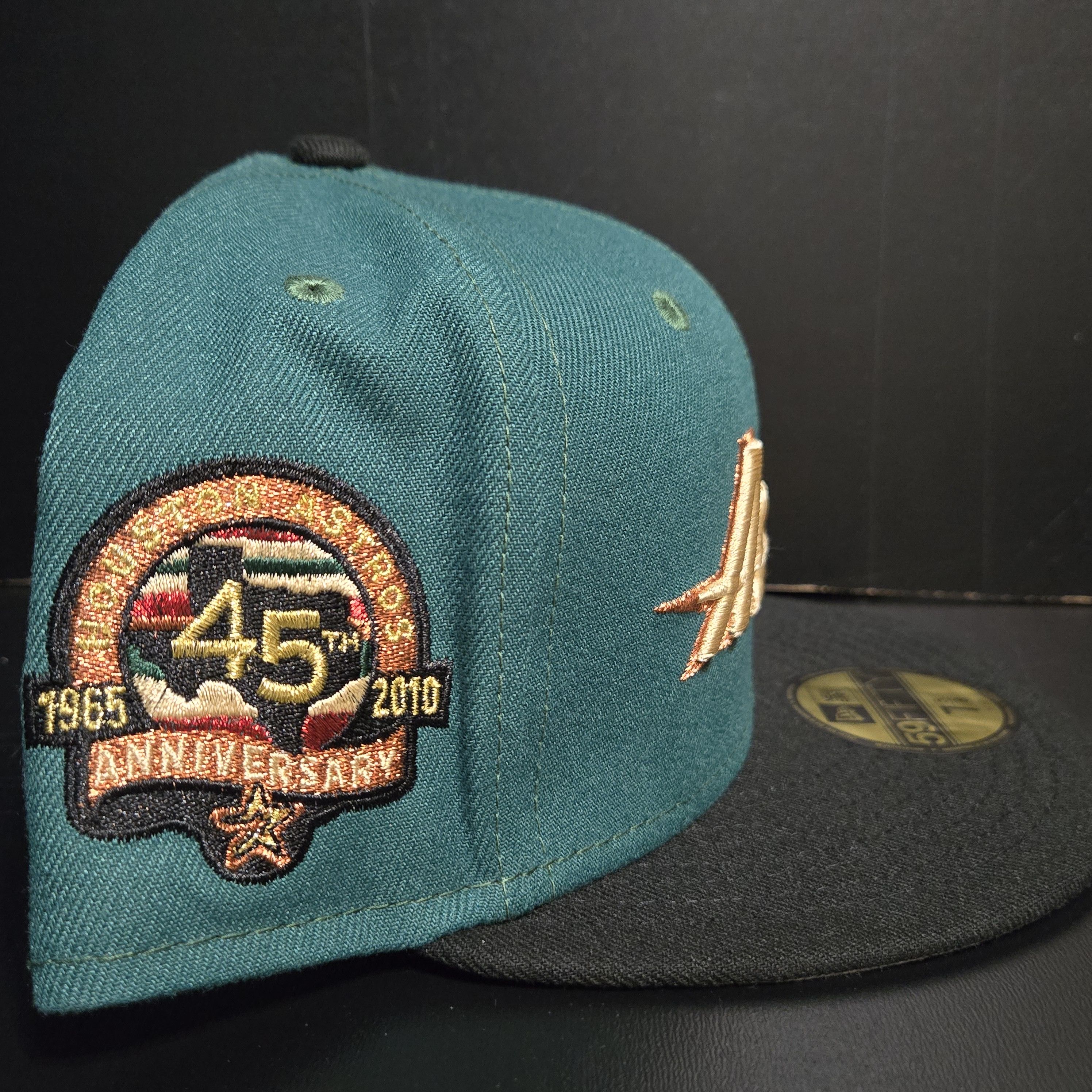 New Era 7 5/8 Houston Astros ATR Rushmore New Era Fitted Hat Size ONE SIZE - 2 Thumbnail