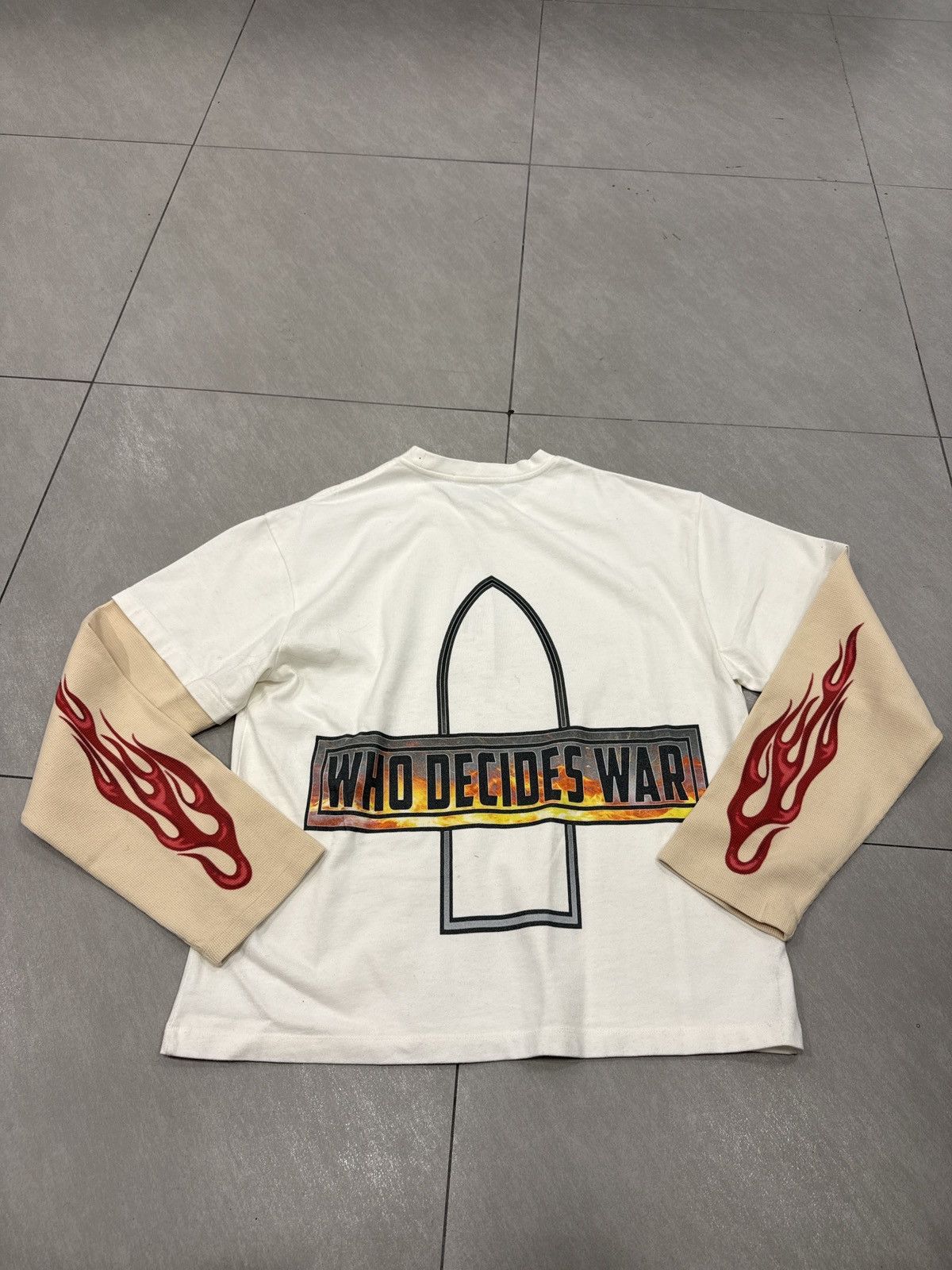 Who Decides War Who Decides War Flame Glass Double Jersey Shirt Size US XL / EU 56 / 4 - 2 Thumbnail