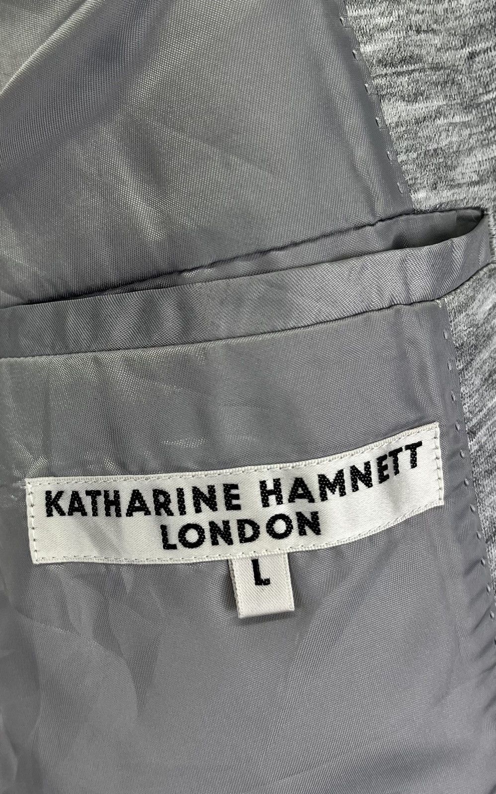 Katharine Hamnett London Vintage Katharine Hamnett London Blazer Coat Jacket Size L / US 10 / IT 46 - 7 Thumbnail