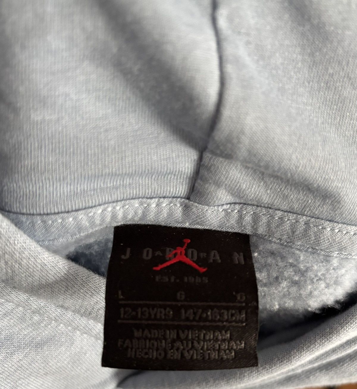Jordan Brand Jordan UNC Hoodie Size US XS / EU 42 / 0 - 4 Thumbnail